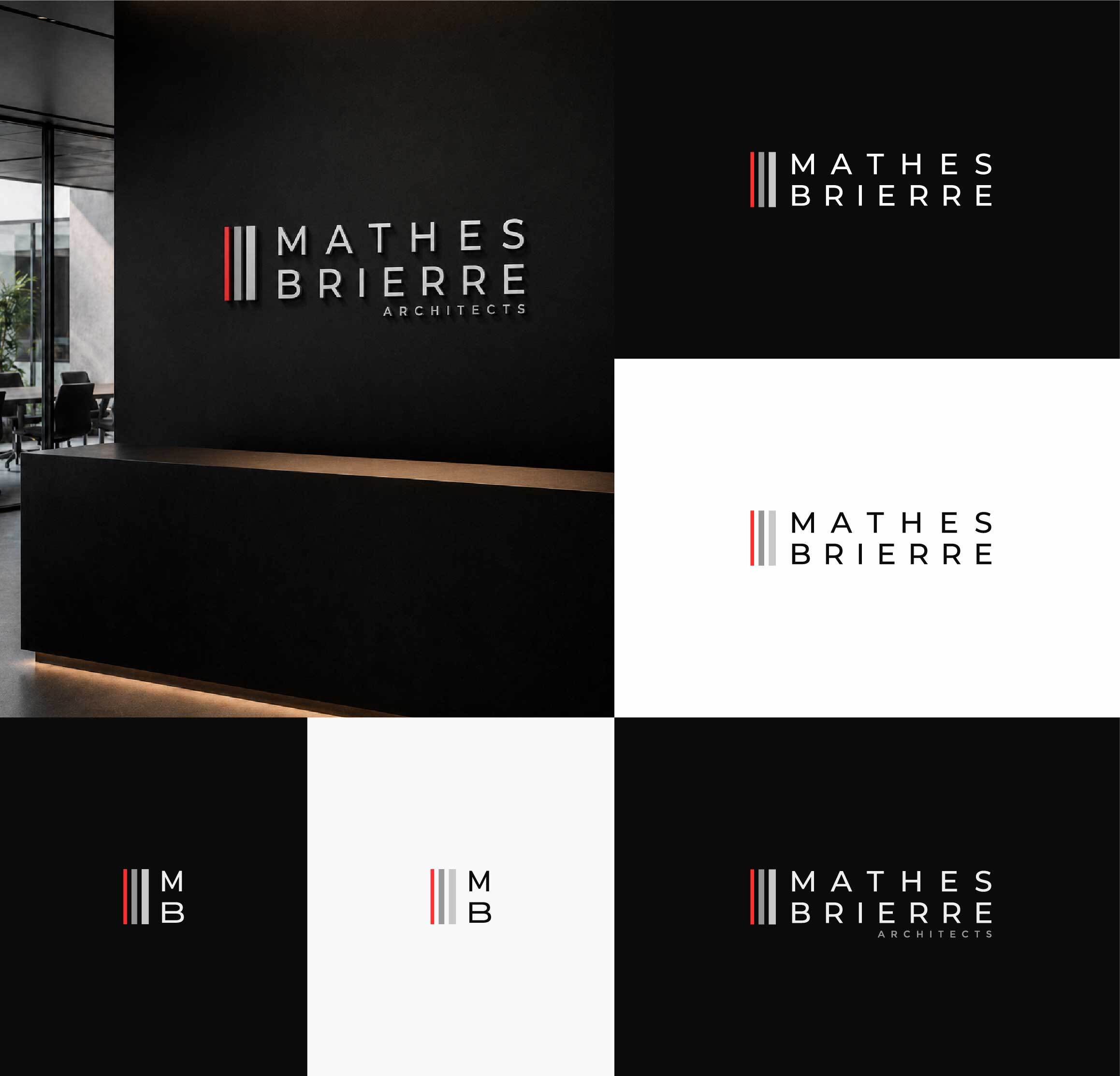 Logo-Design von Ha.Connick für Mathes Brierre Architects | Design: #37344346