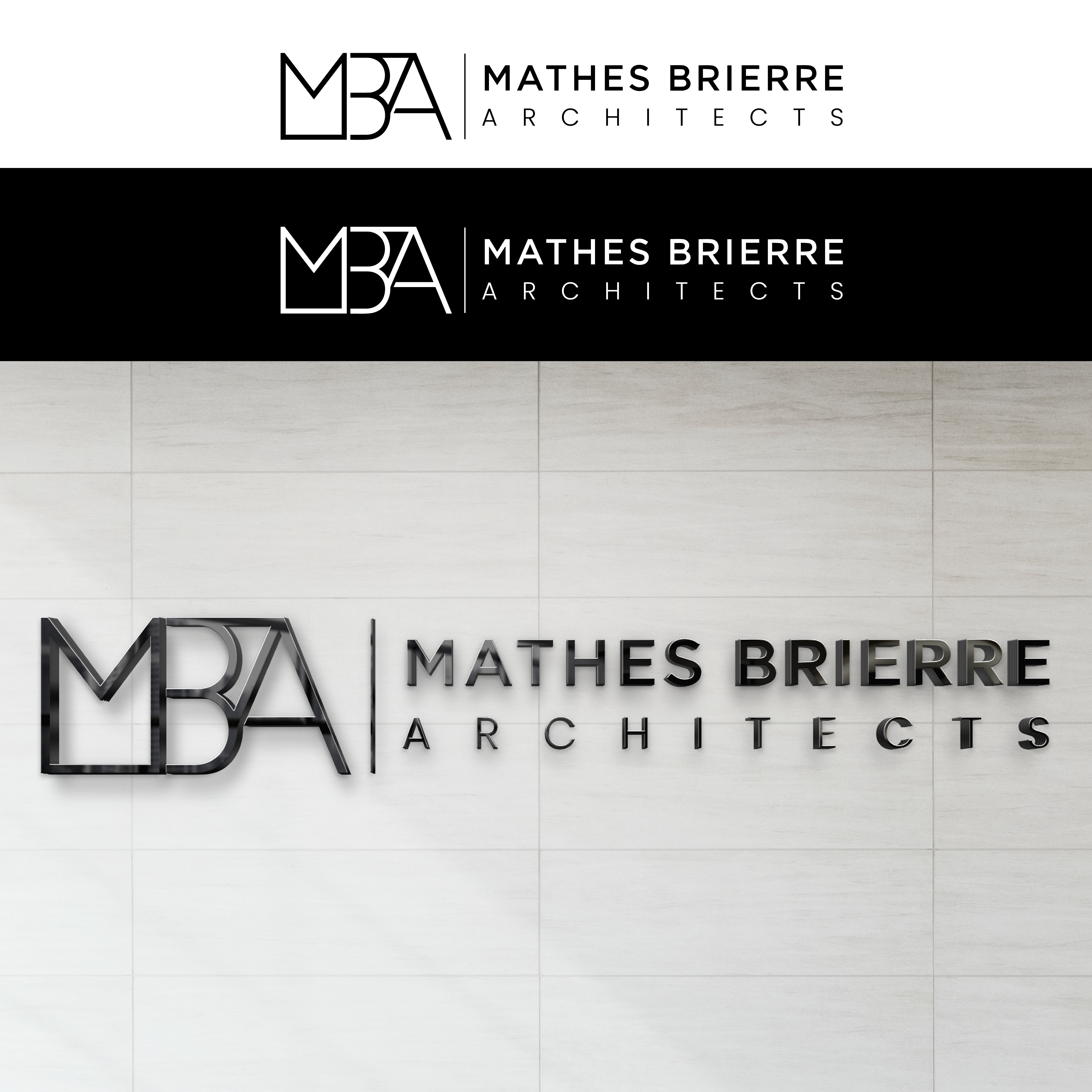Logo-Design von Shariqology für Mathes Brierre Architects | Design #37231302