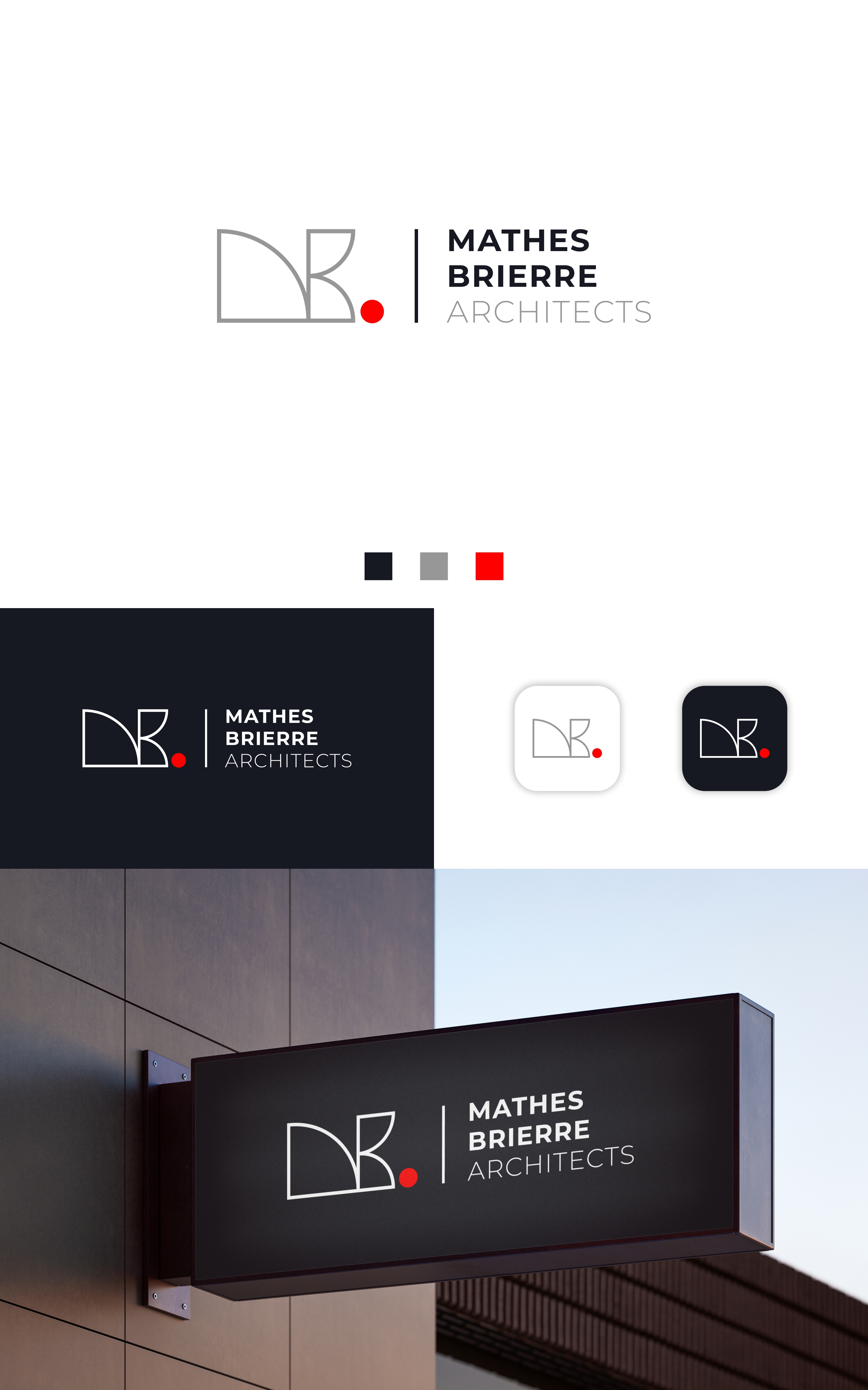 Logo Design by Dell_a.Design for Mathes Brierre Architects | Design #37230889