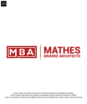 Diseño de Logo por Eldmal para Mathes Brierre Architects | Diseño: #37232544