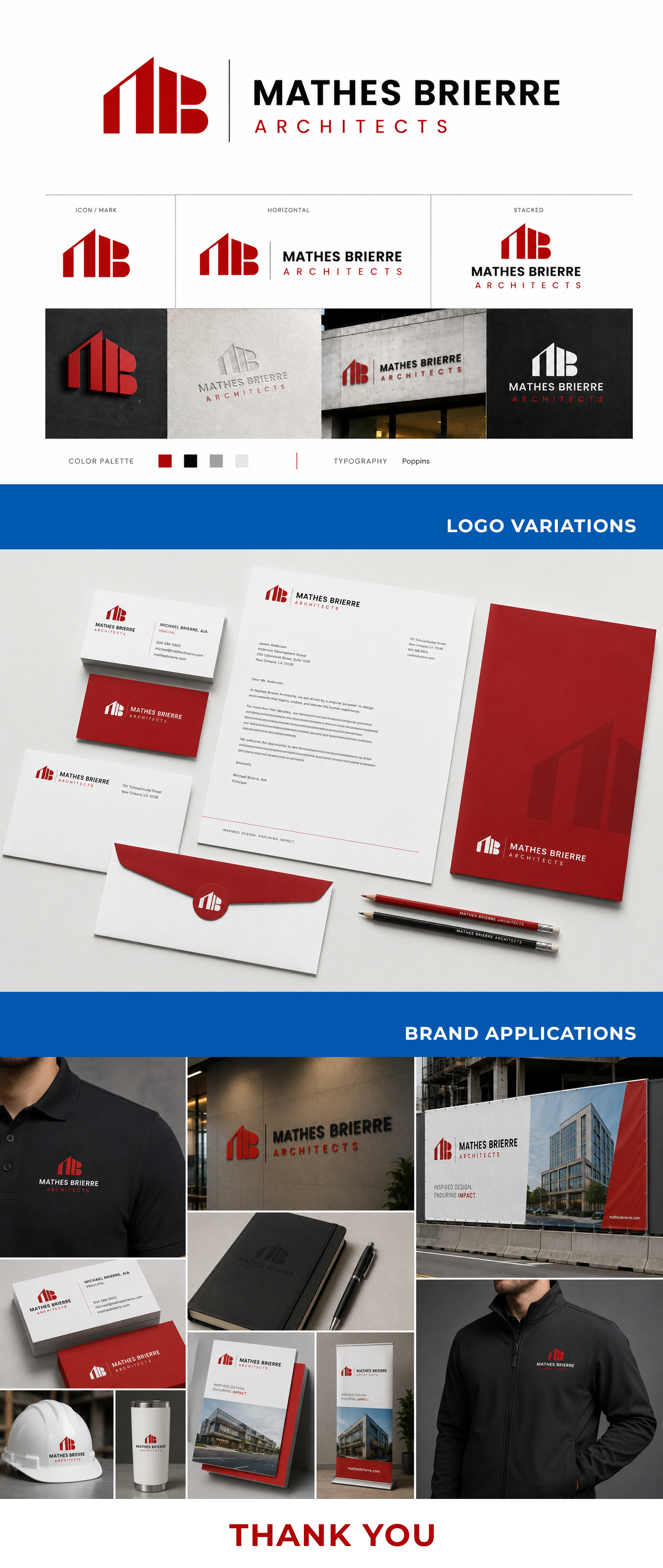 Logo Design by MDesigns ™ for Mathes Brierre Architects | Design #37255972