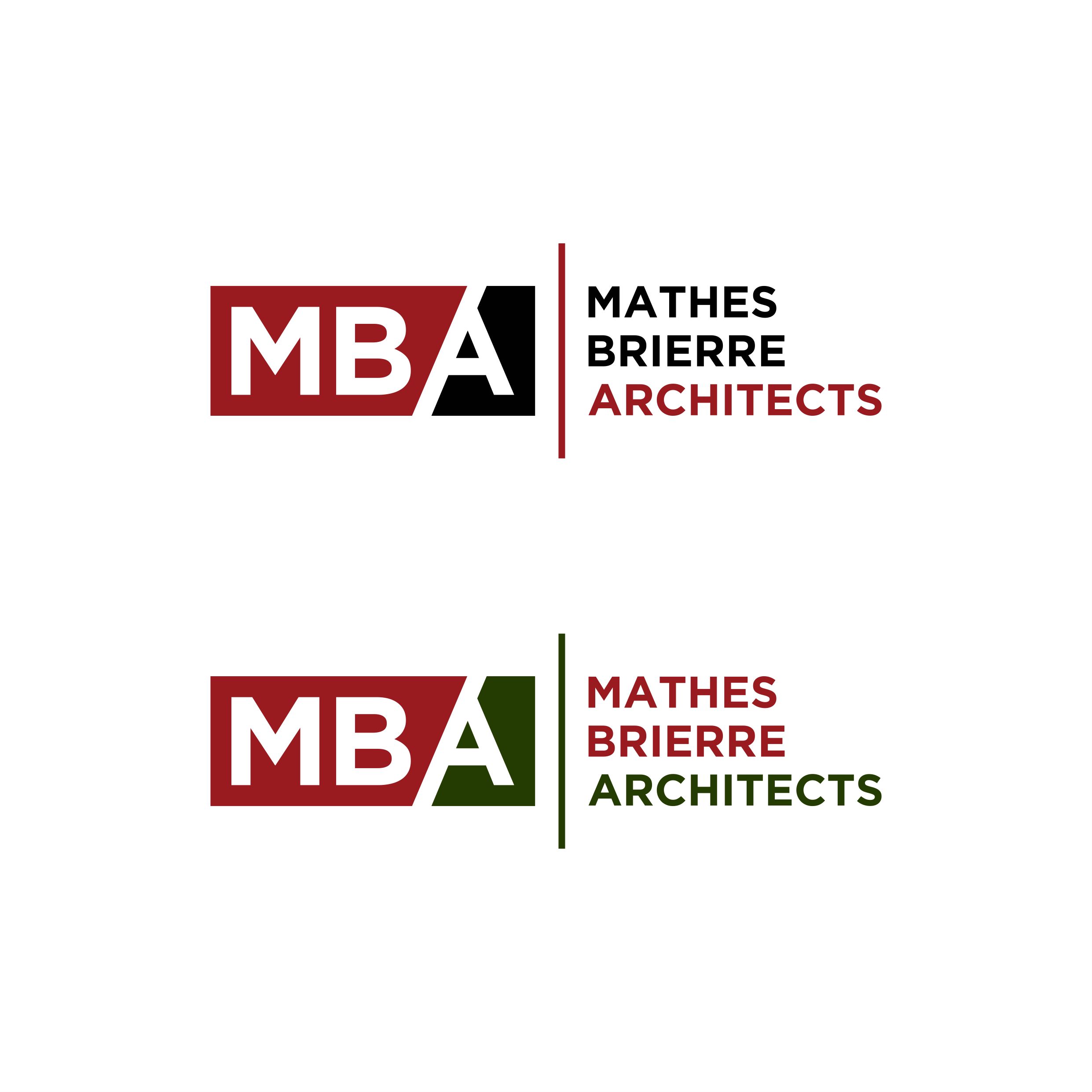 Diseño de Logo por ghillvan para Mathes Brierre Architects | Diseño #37239846