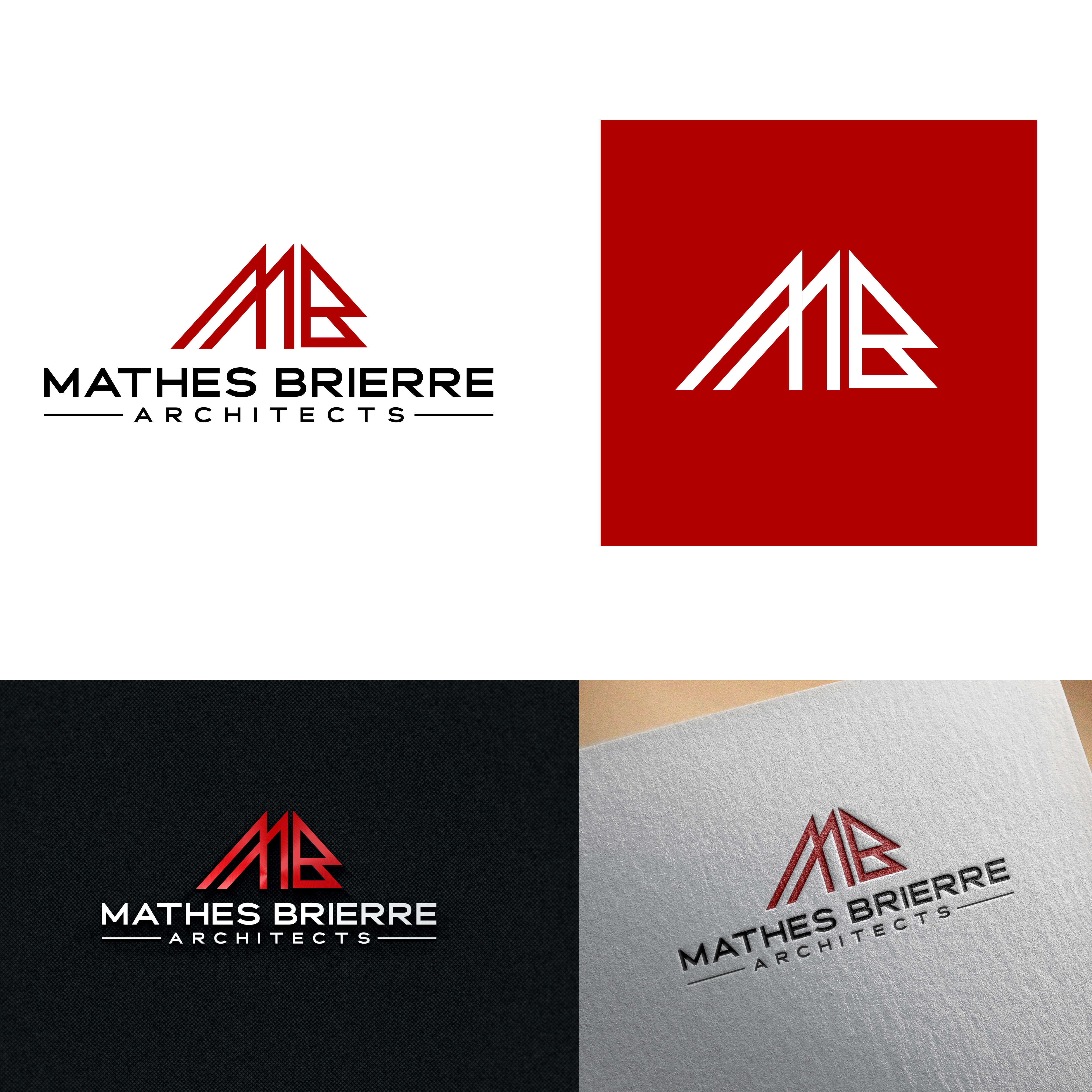 Logo Design by Monique6699 for Mathes Brierre Architects | Design #37236709