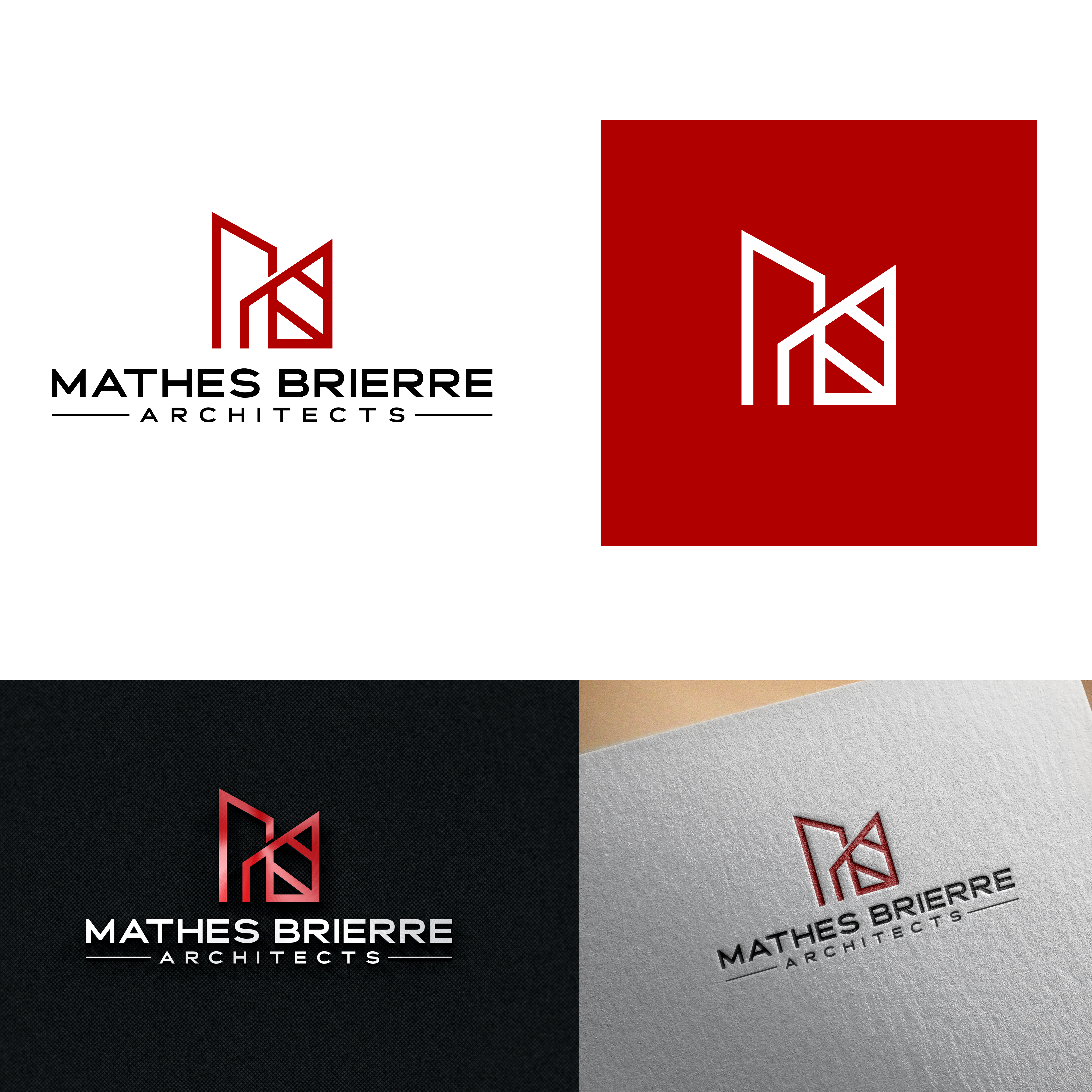 Logo Design by Monique6699 for Mathes Brierre Architects | Design #37236834