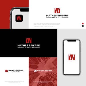 Logo Design by Stone Black for Mathes Brierre Architects | Design: #37254739