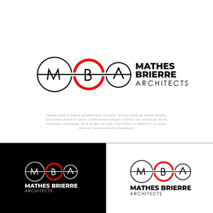 Logo Design by @Dh24 for Mathes Brierre Architects | Design: #37233300