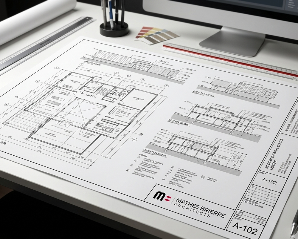 Logo Design by WastuCitra for Mathes Brierre Architects | Design #37255361