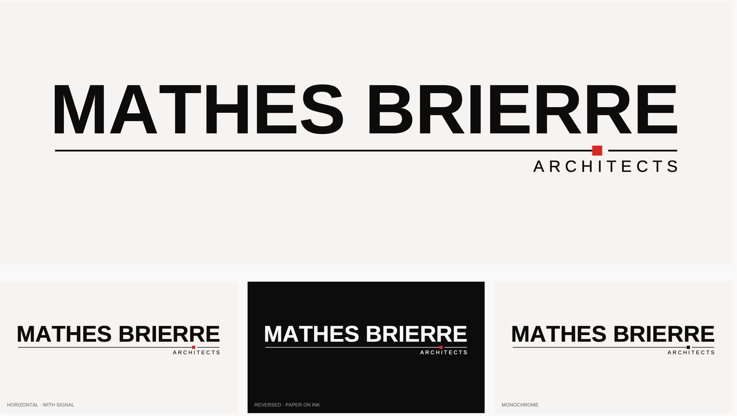 Logo Design by pb for Mathes Brierre Architects | Design #37230412