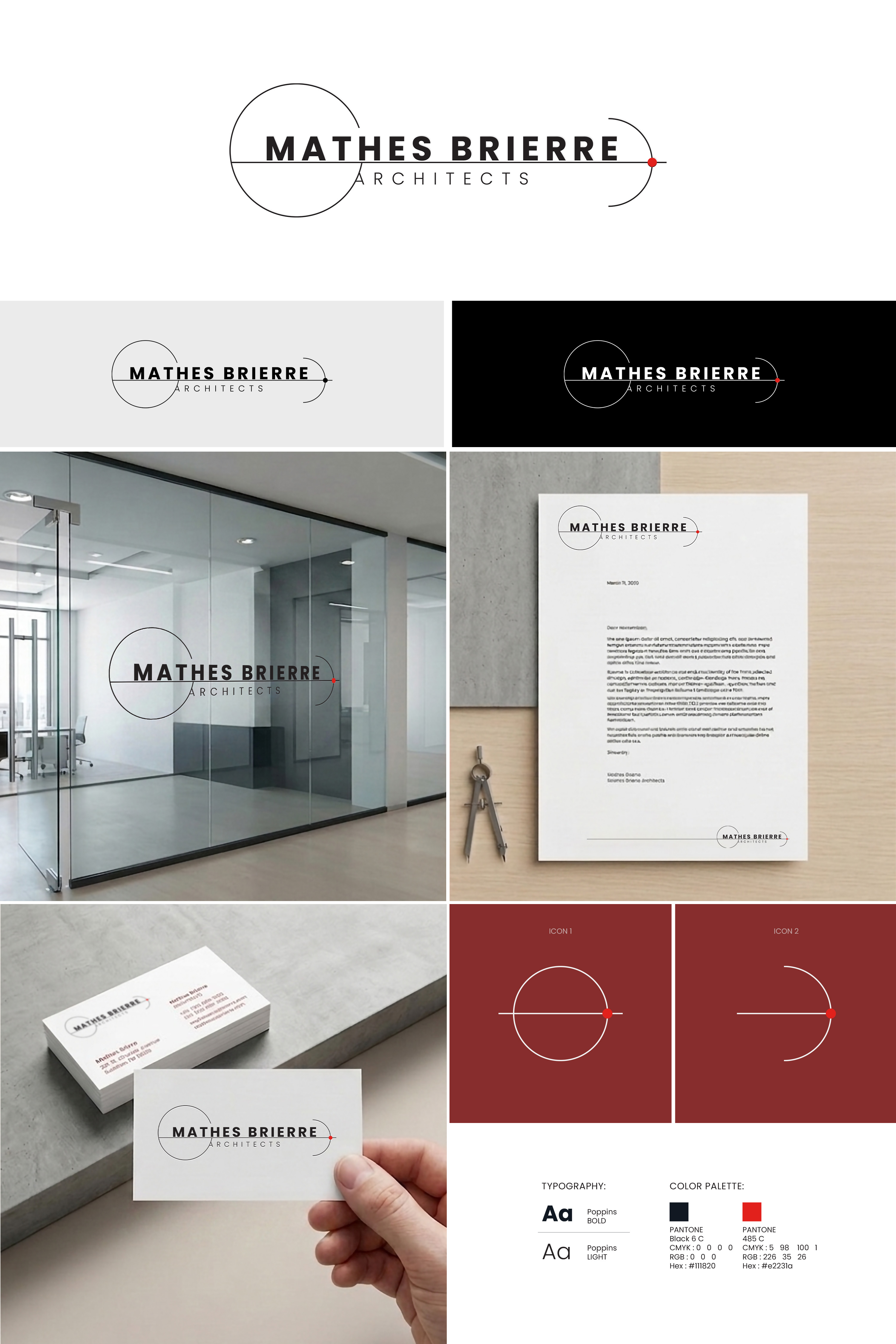 Logo Design by Kejo87 for Mathes Brierre Architects | Design #37233996