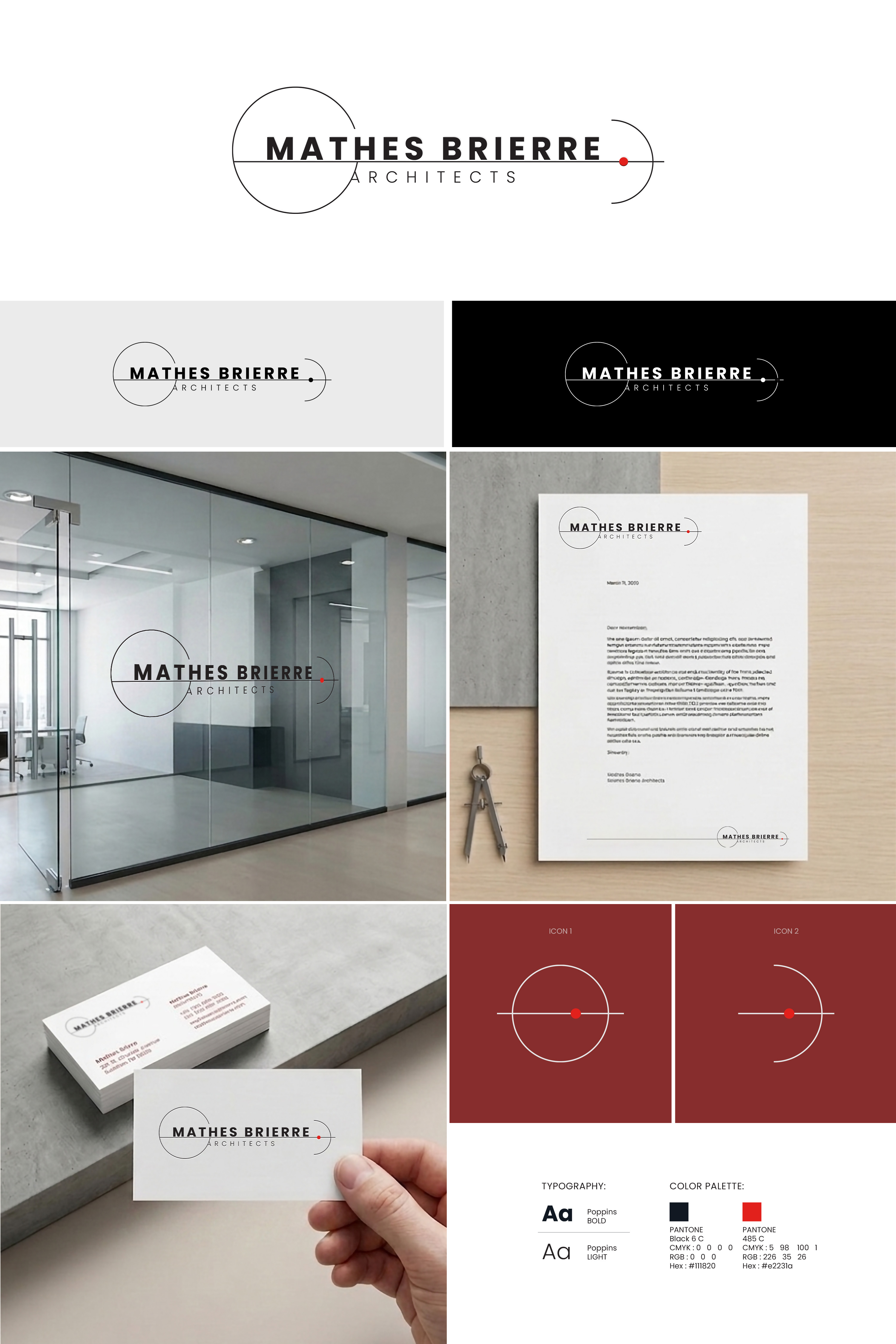 Logo Design by Kejo87 for Mathes Brierre Architects | Design #37247229