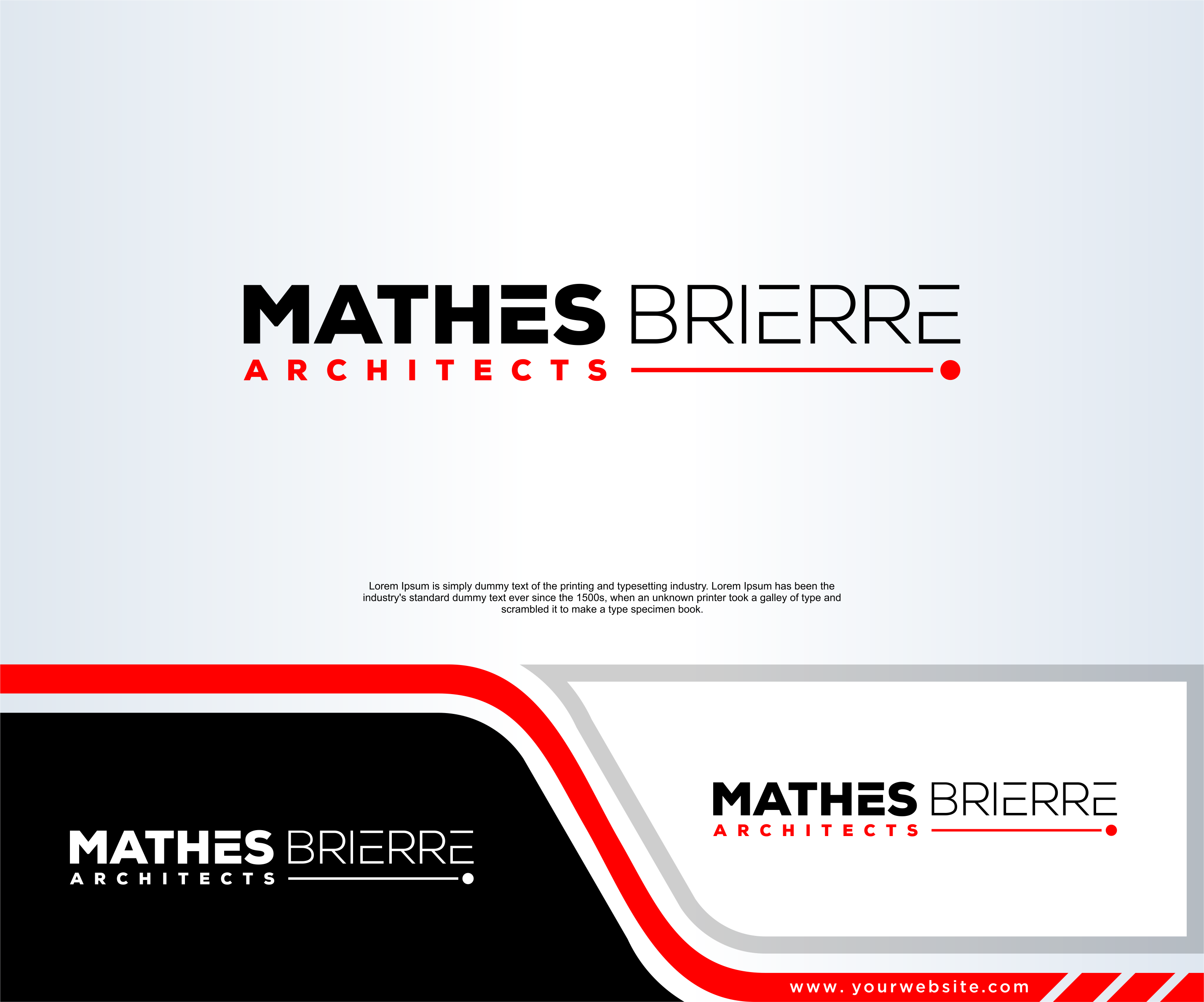 Diseño de Logo por dobleh_creative para Mathes Brierre Architects | Diseño #37230274