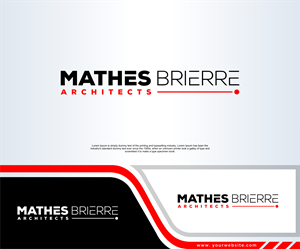 Diseño de Logo por dobleh_creative para Mathes Brierre Architects | Diseño: #37230274