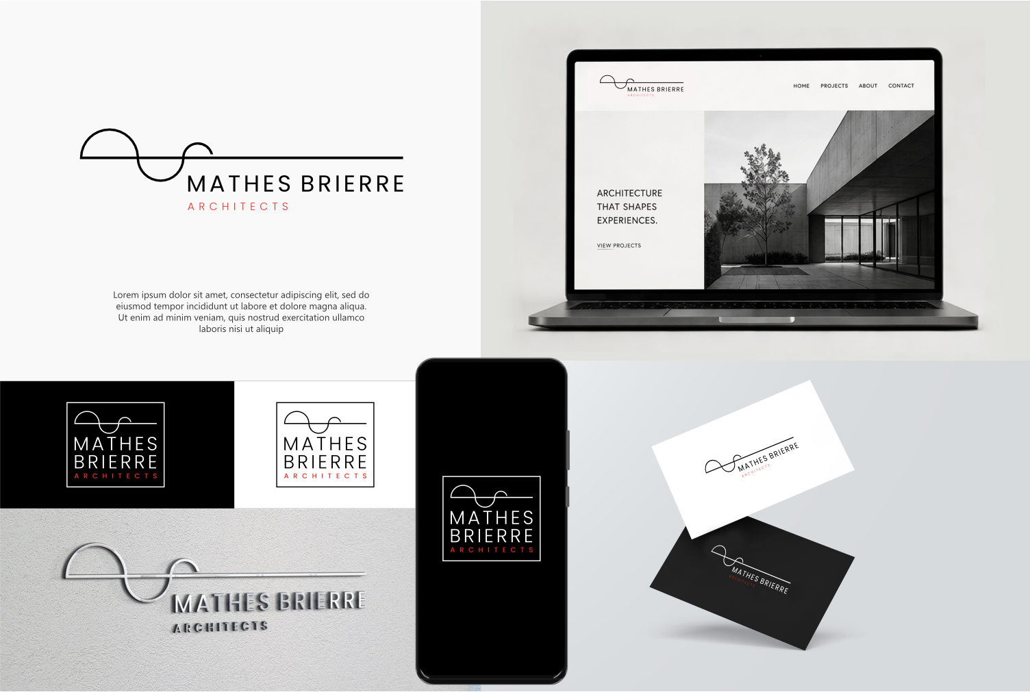 Logo Design by ThiagoB for Mathes Brierre Architects | Design #37287491