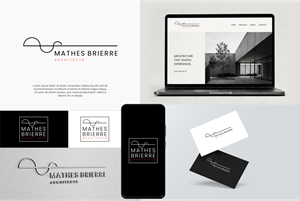 Logo-Design von ThiagoB für Mathes Brierre Architects | Design: #37287491