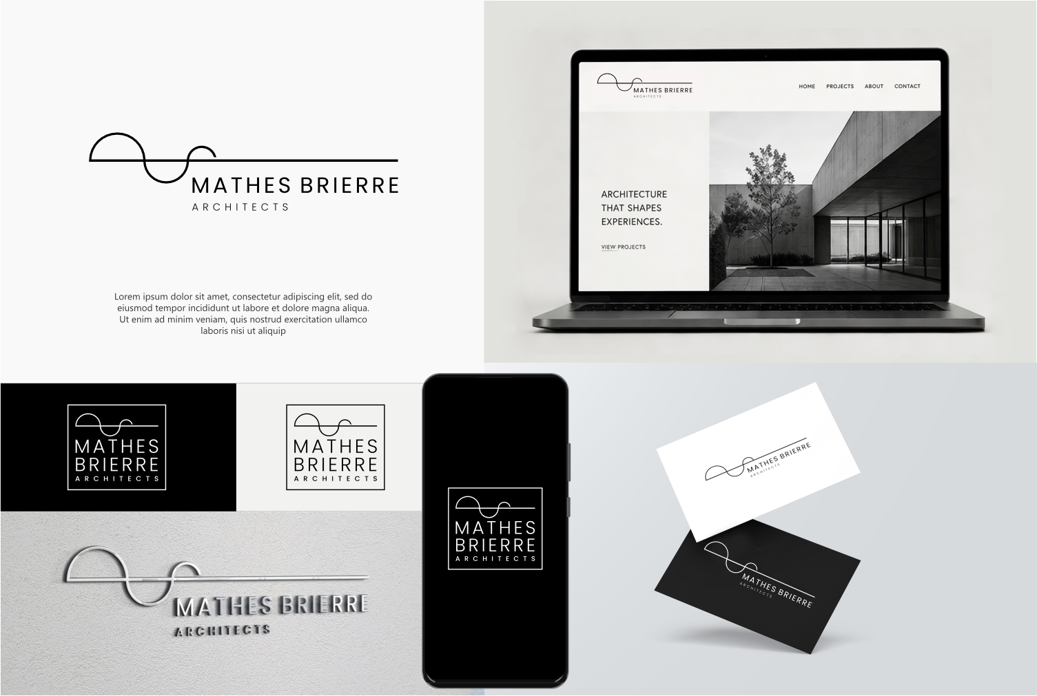 Logo Design by ThiagoB for Mathes Brierre Architects | Design #37287492