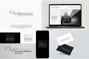Logo-Design von ThiagoB für Mathes Brierre Architects | Design: #37287493