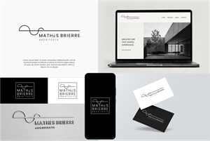 Logo-Design von ThiagoB für Mathes Brierre Architects | Design: #37287494