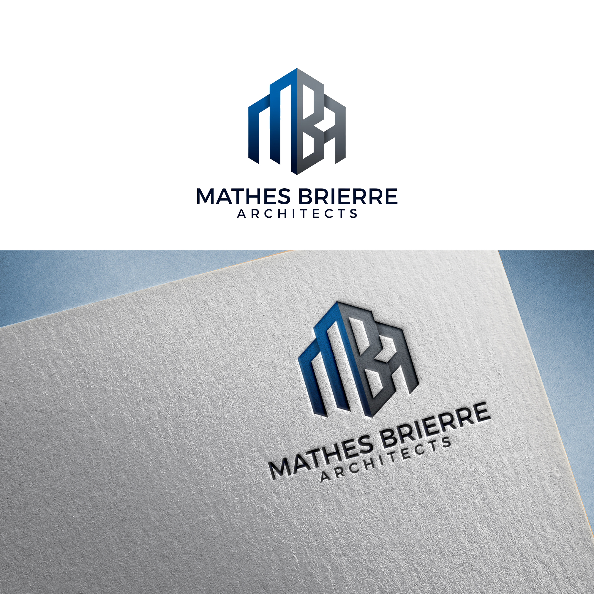 Logo Design by Ultra Creations for Mathes Brierre Architects | Design #37232062