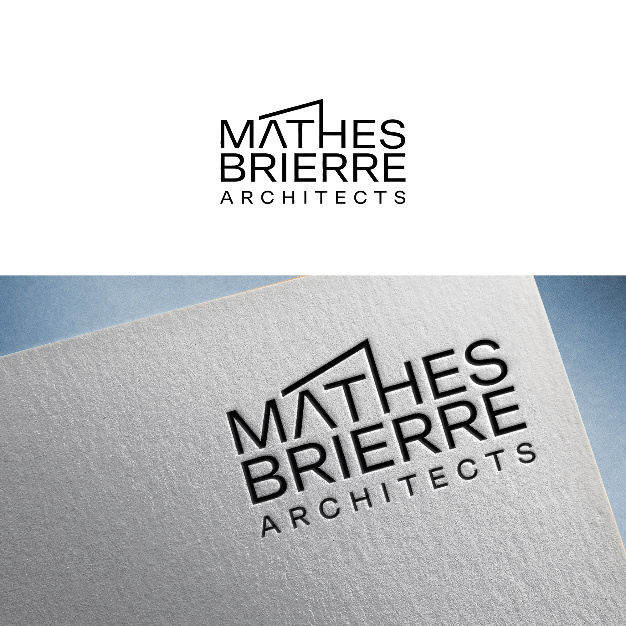 Logo Design by Ultra Creations for Mathes Brierre Architects | Design #37232063