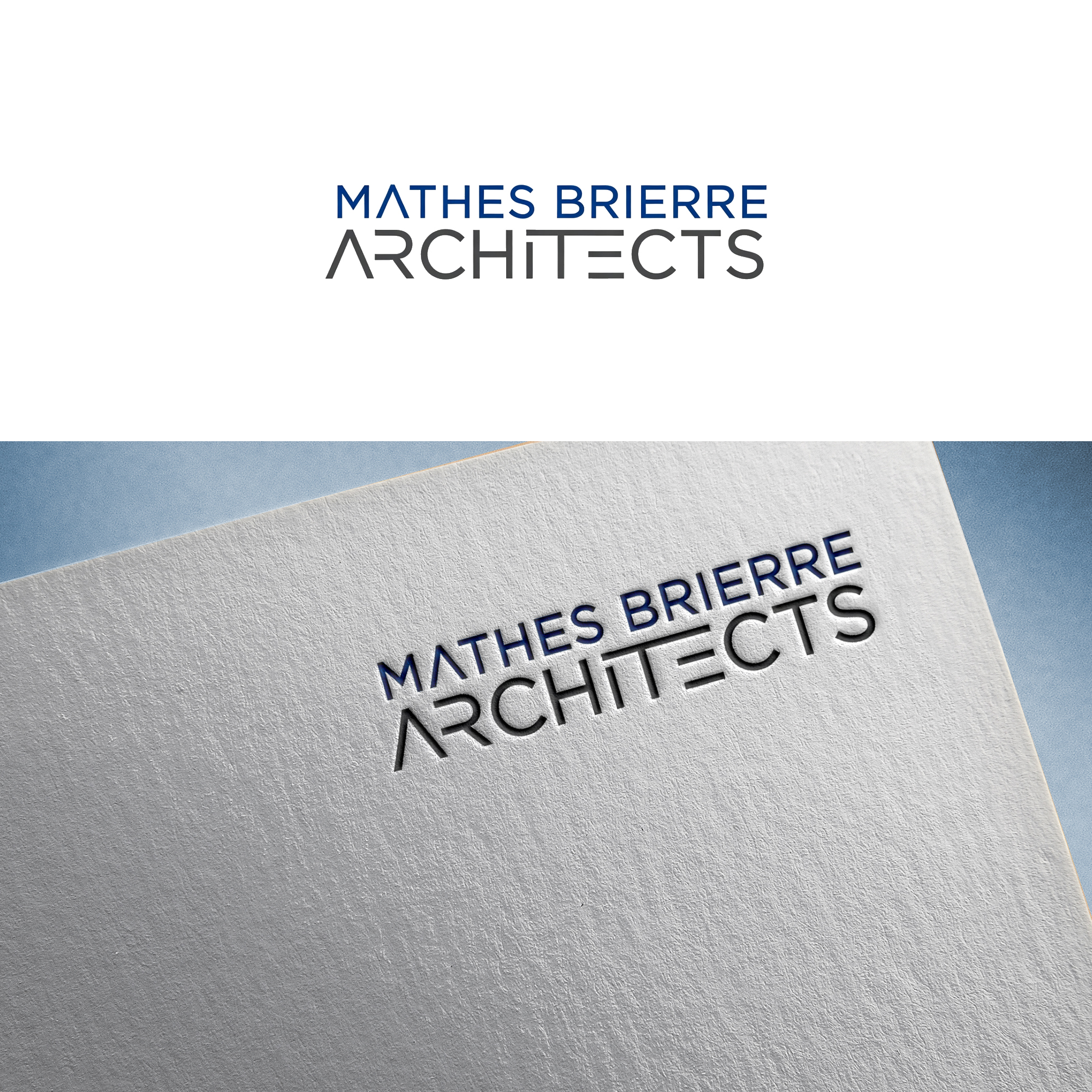 Logo Design by Ultra Creations for Mathes Brierre Architects | Design #37232067