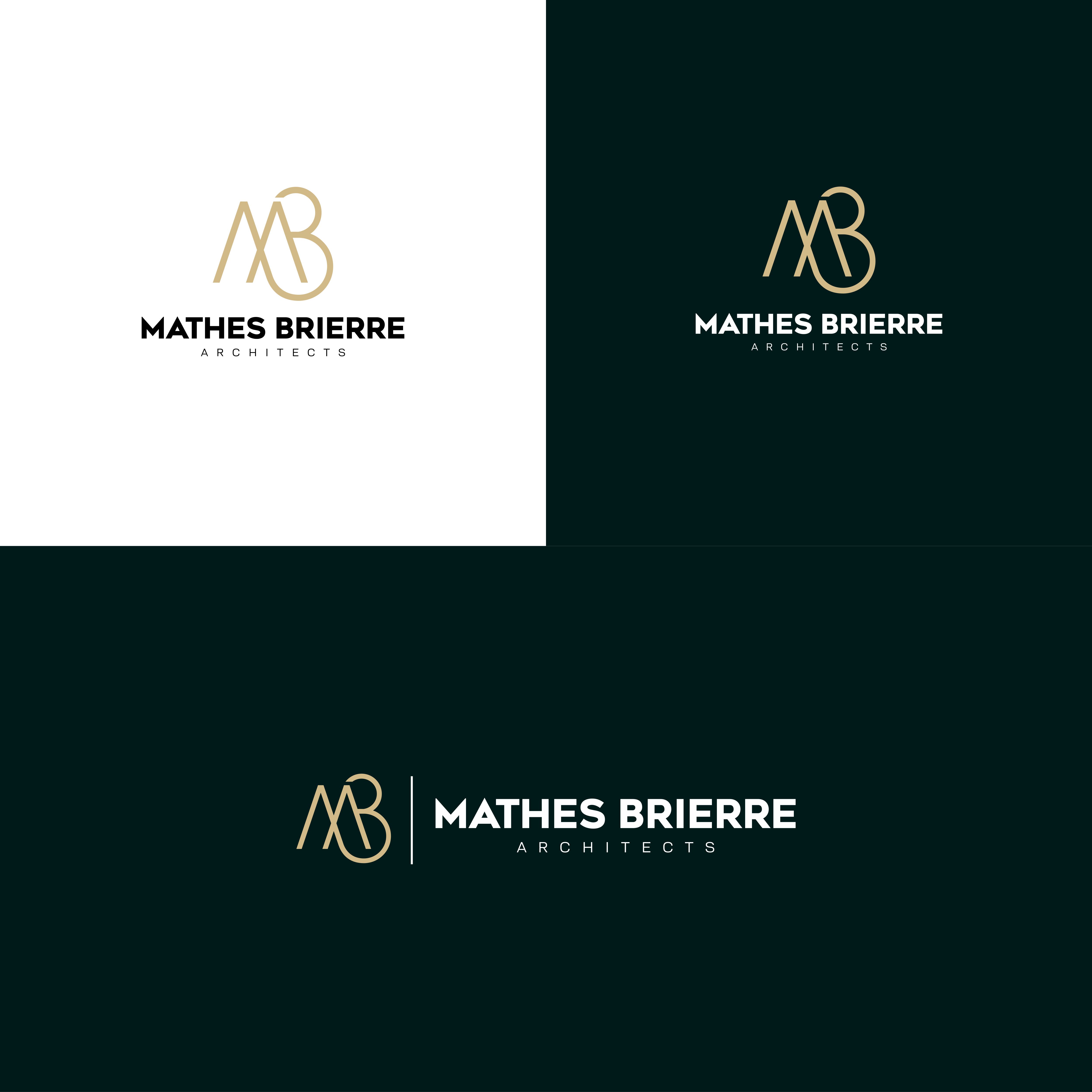 Logo-Design von Adi firadika für Mathes Brierre Architects | Design #37253647