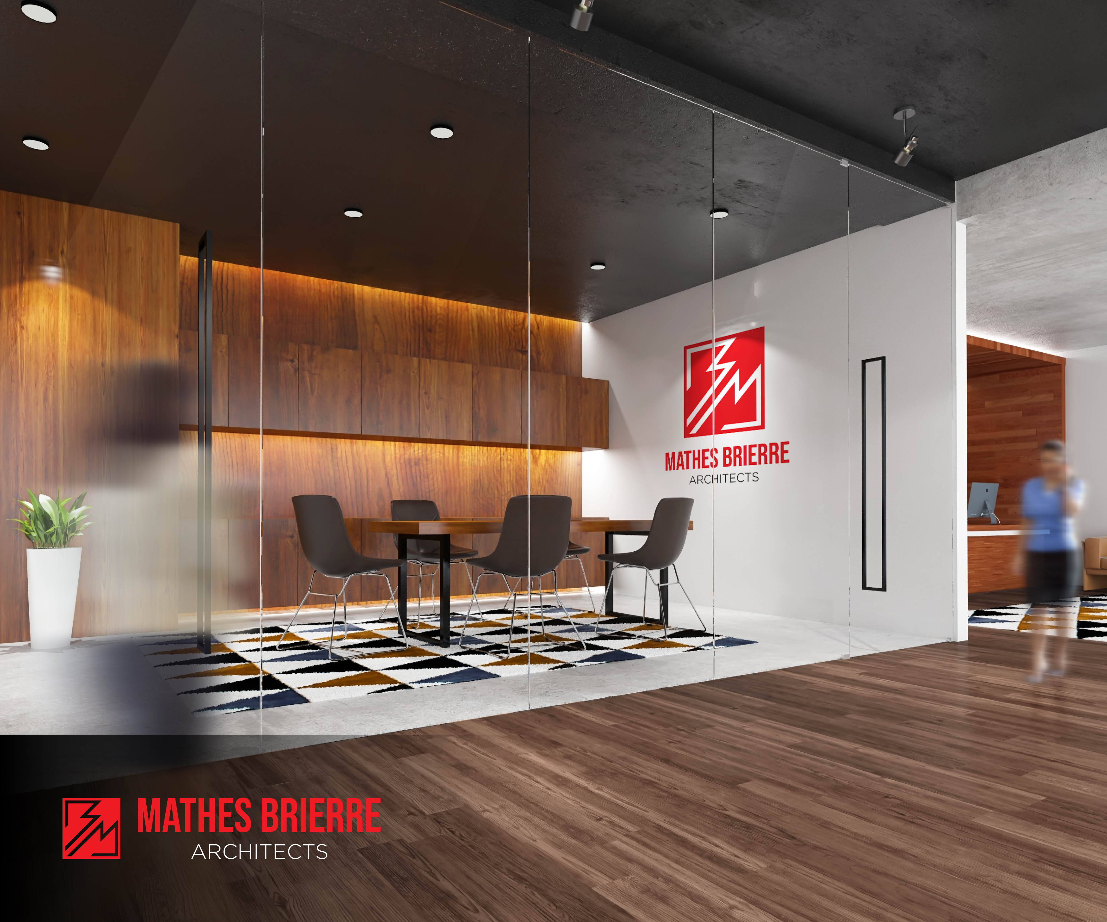 Diseño de Logo por Indrawasih para Mathes Brierre Architects | Diseño #37240476