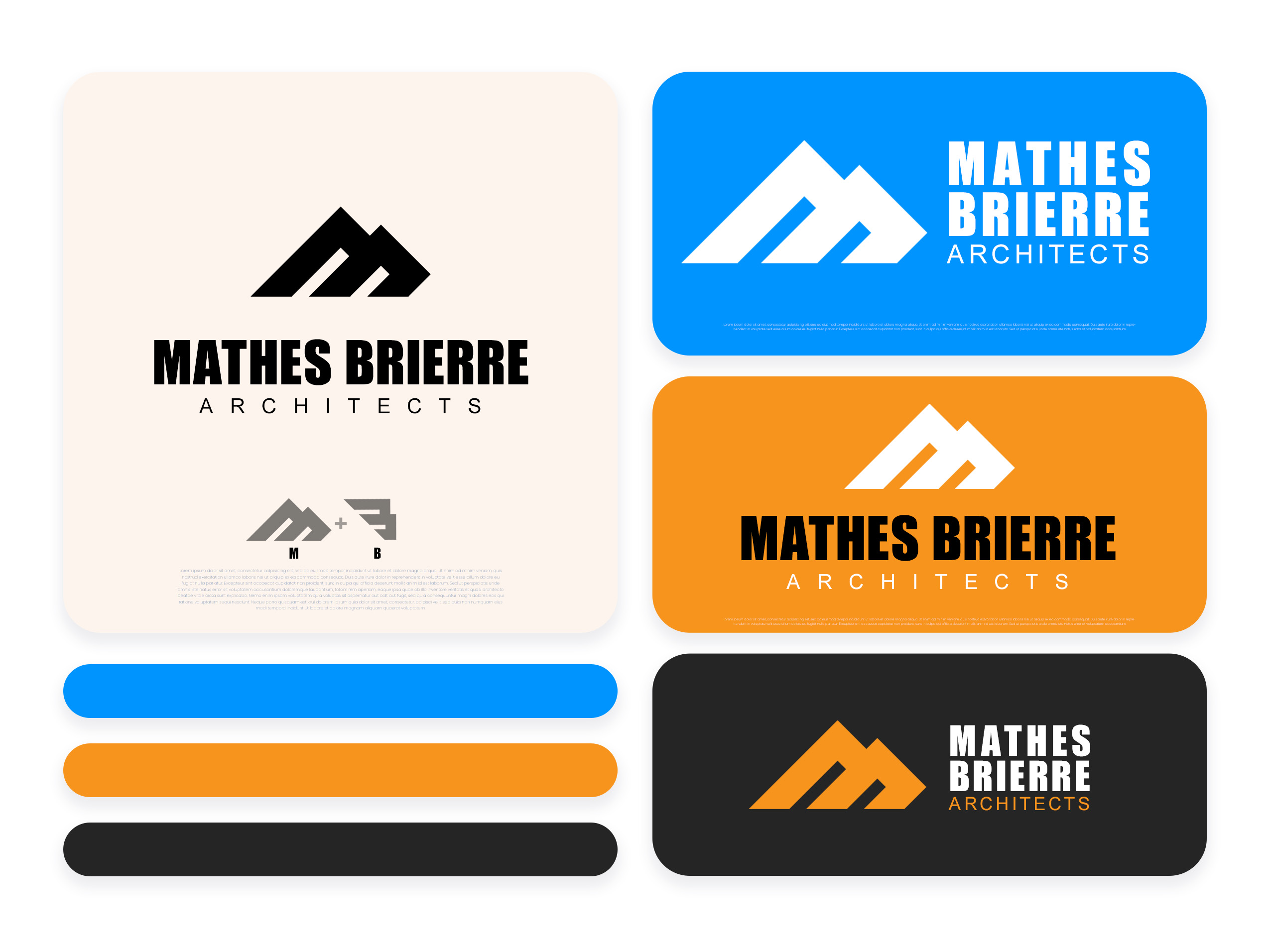 Logo Design by Happy Creatives for Mathes Brierre Architects | Design #37234960
