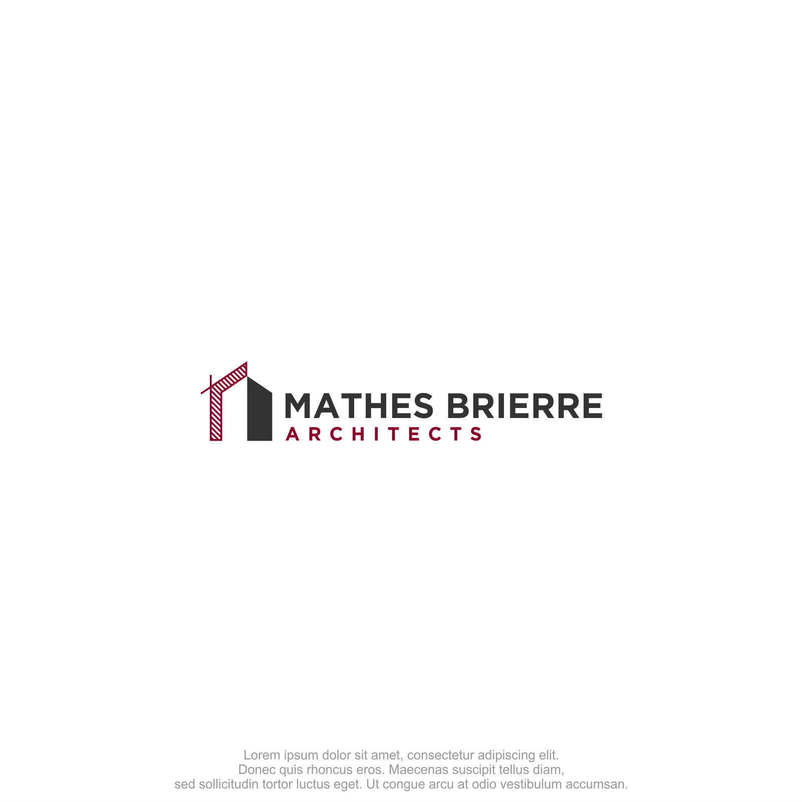 Logo Design by M.Syaiful Huda for Mathes Brierre Architects | Design #37230559