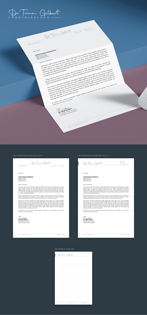 Stationery Design by iLexter for this project | Design: #37244480