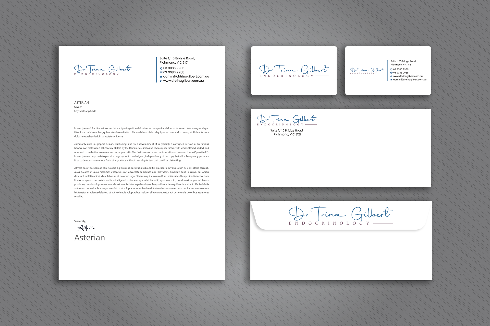 Stationery Design by SM~ Designer for this project | Design #37255266