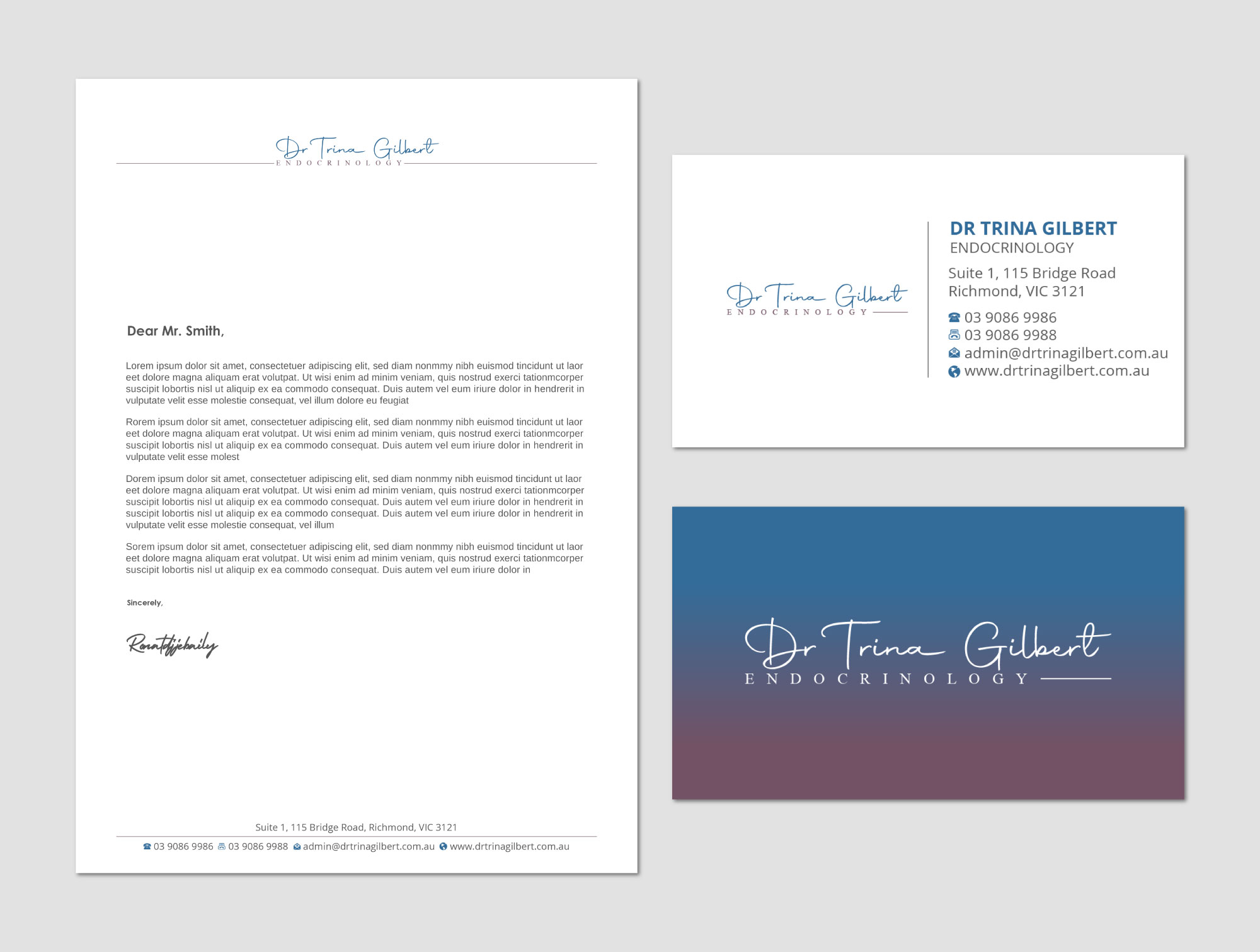 Stationery Design by Unik Media for this project | Design #37241293