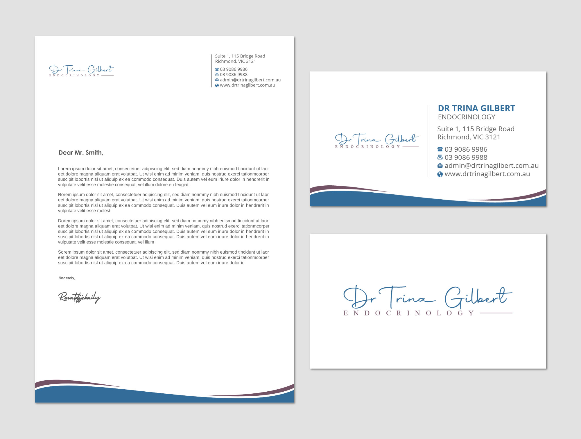 Stationery Design by Unik Media for this project | Design #37241294