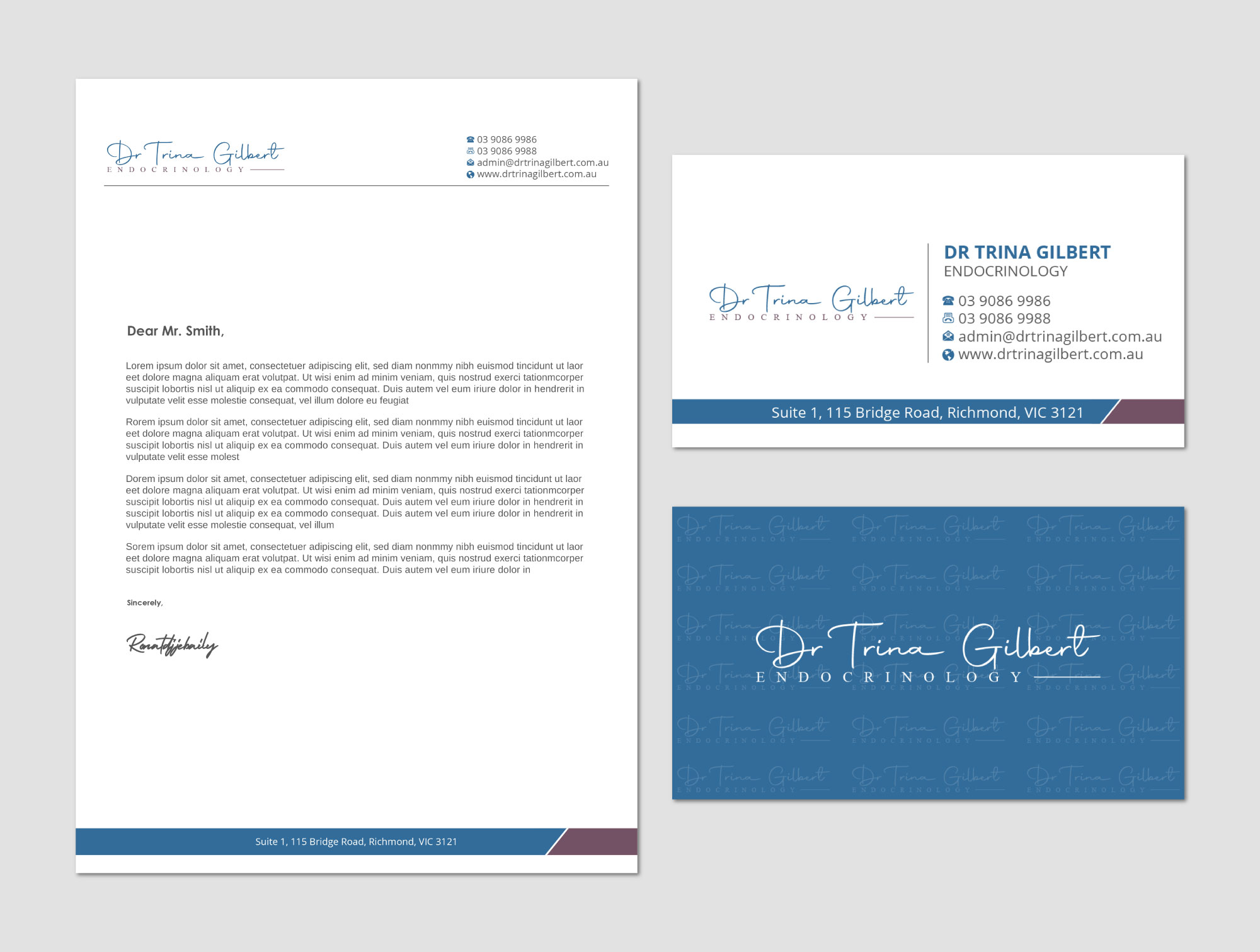 Stationery Design by Unik Media for this project | Design #37241296