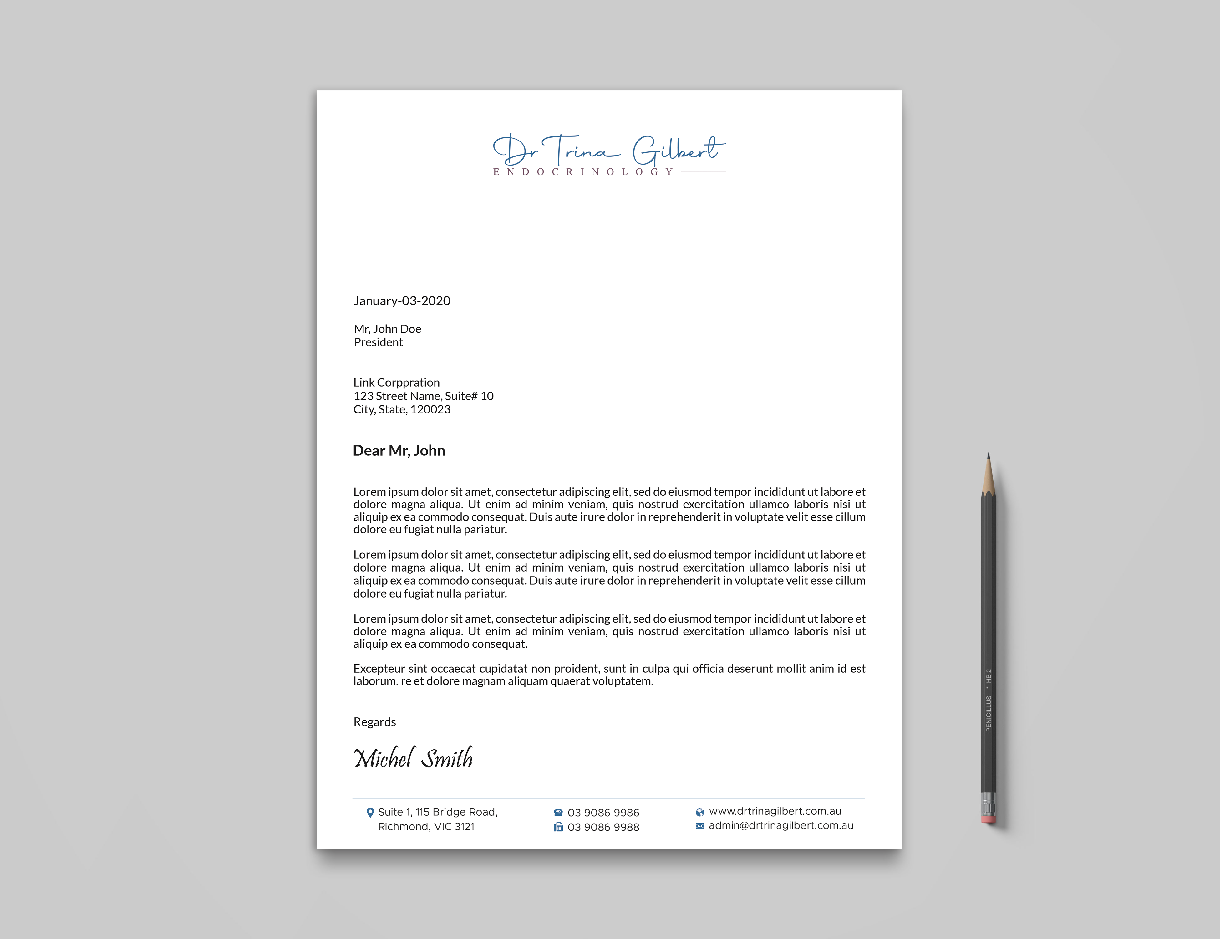 Stationery Design by Expert Bappy for this project | Design #37232206