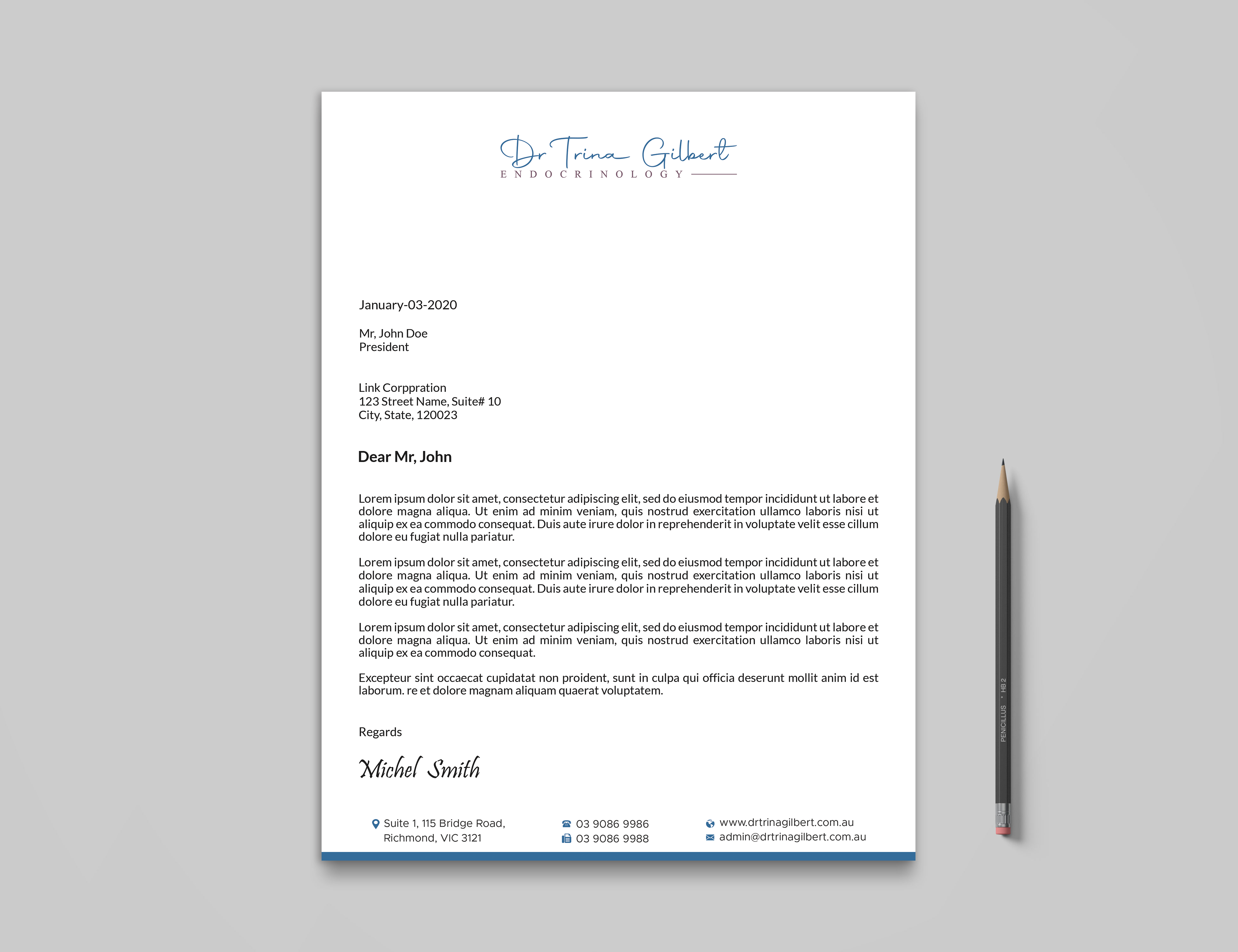 Stationery Design by Expert Bappy for this project | Design #37232207