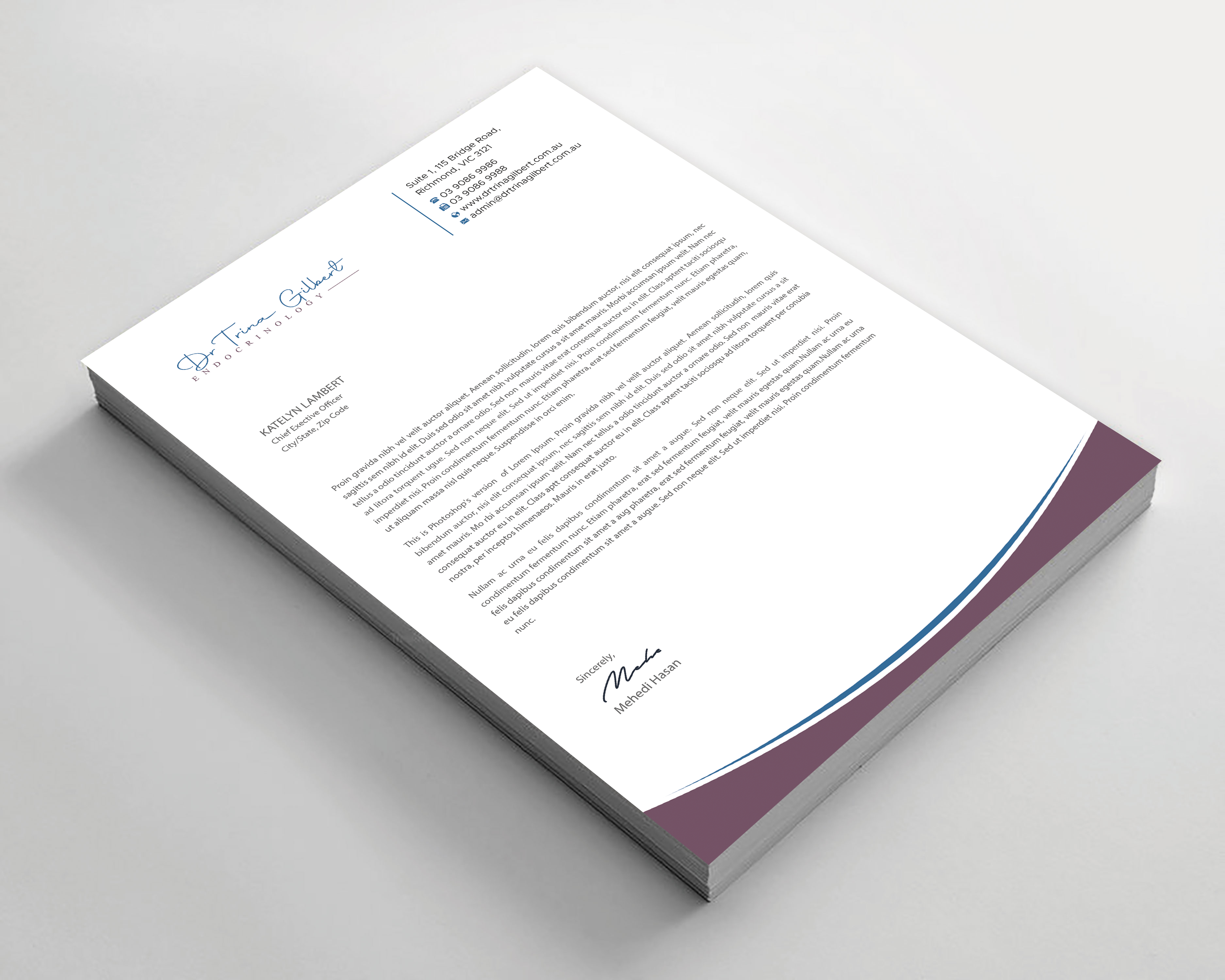 Diseño de Papelería por Expert Bappy para este proyecto | Diseño #37232258