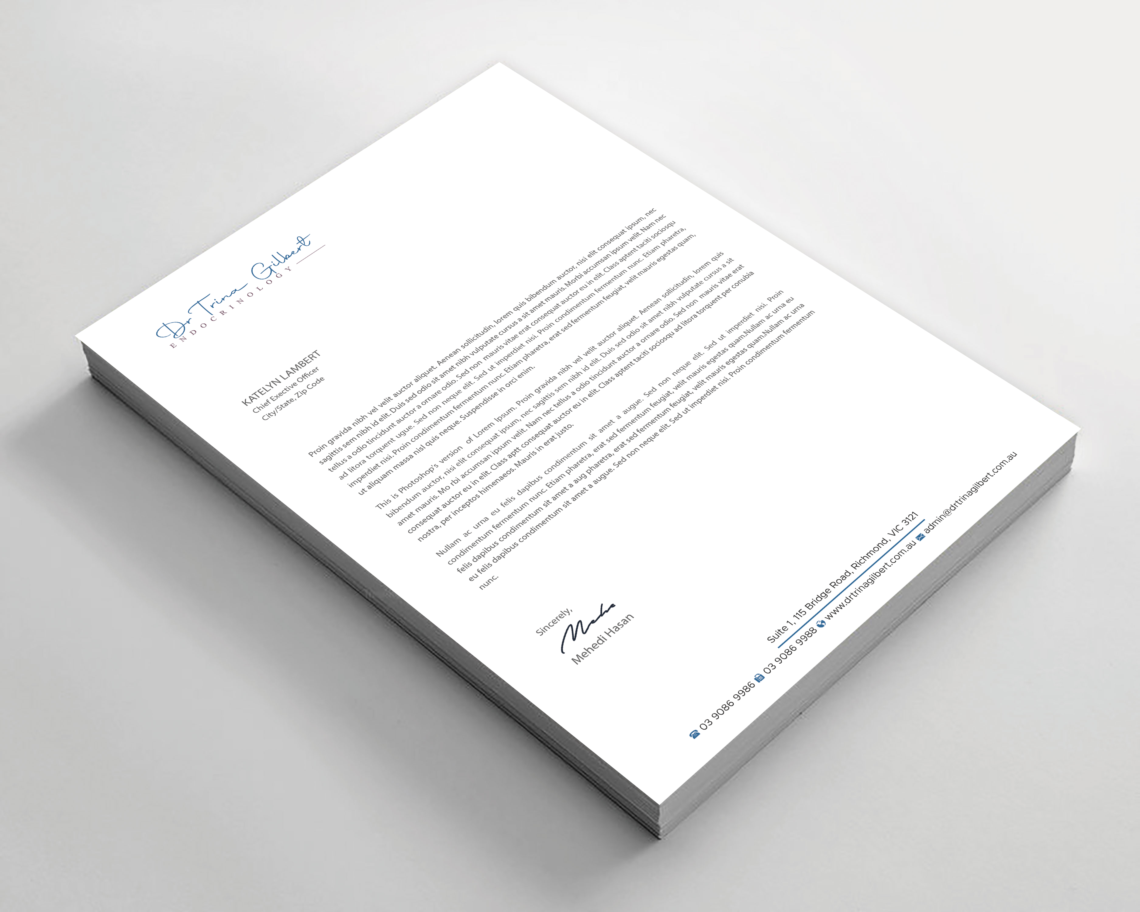 Diseño de Papelería por Expert Bappy para este proyecto | Diseño #37232306
