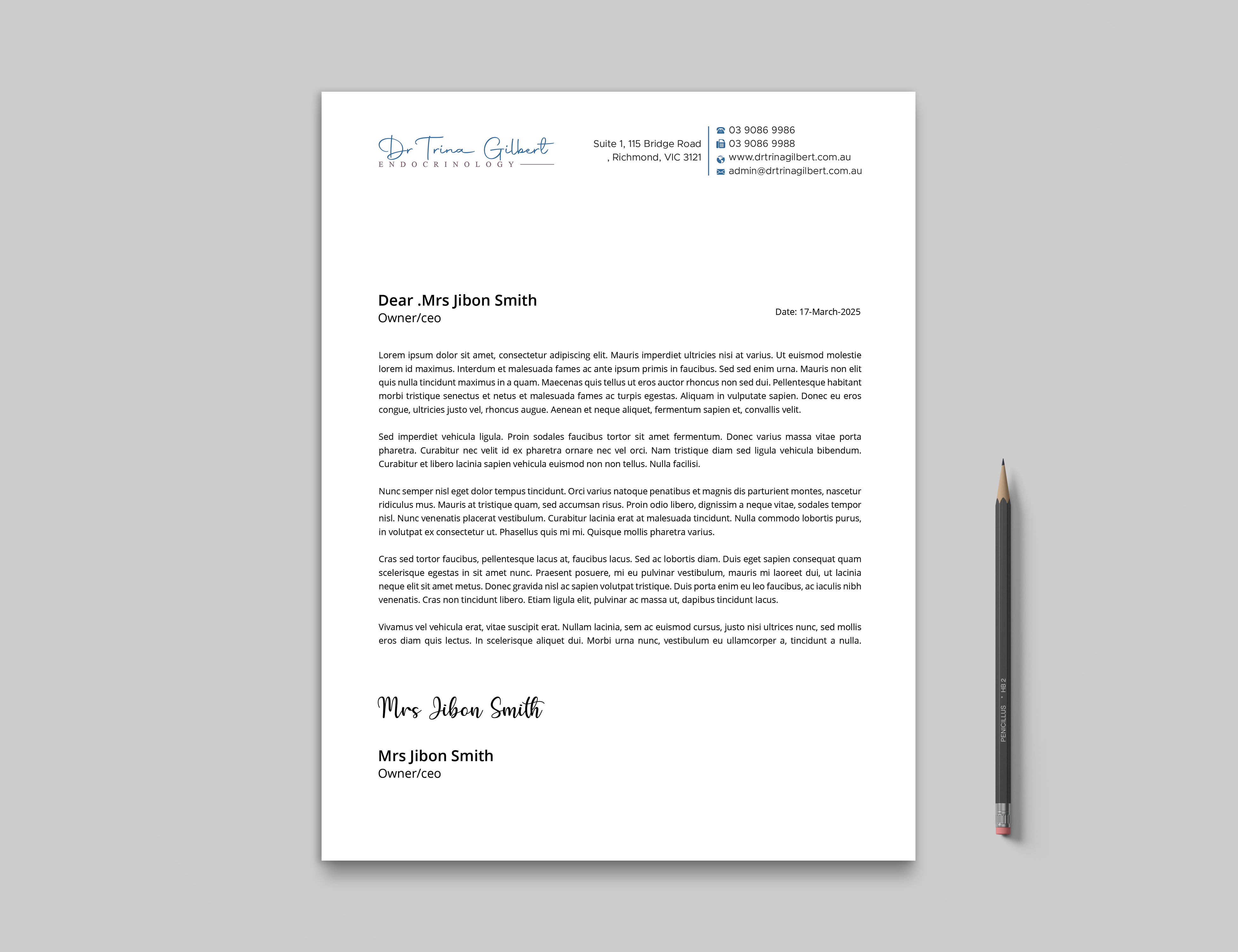 Stationery Design by Expert Bappy for this project | Design #37232499