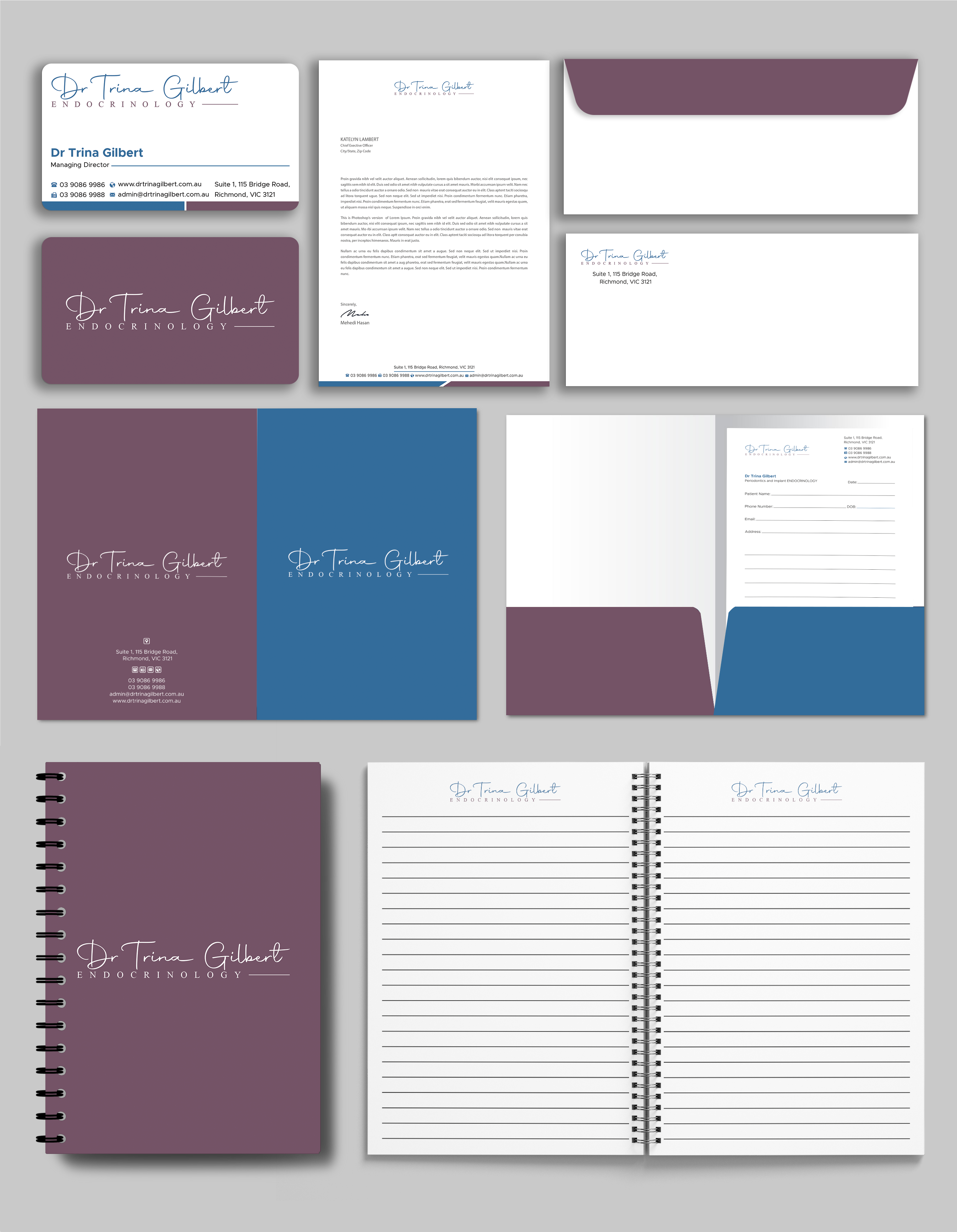 Stationery Design by Expert Bappy for this project | Design #37235268