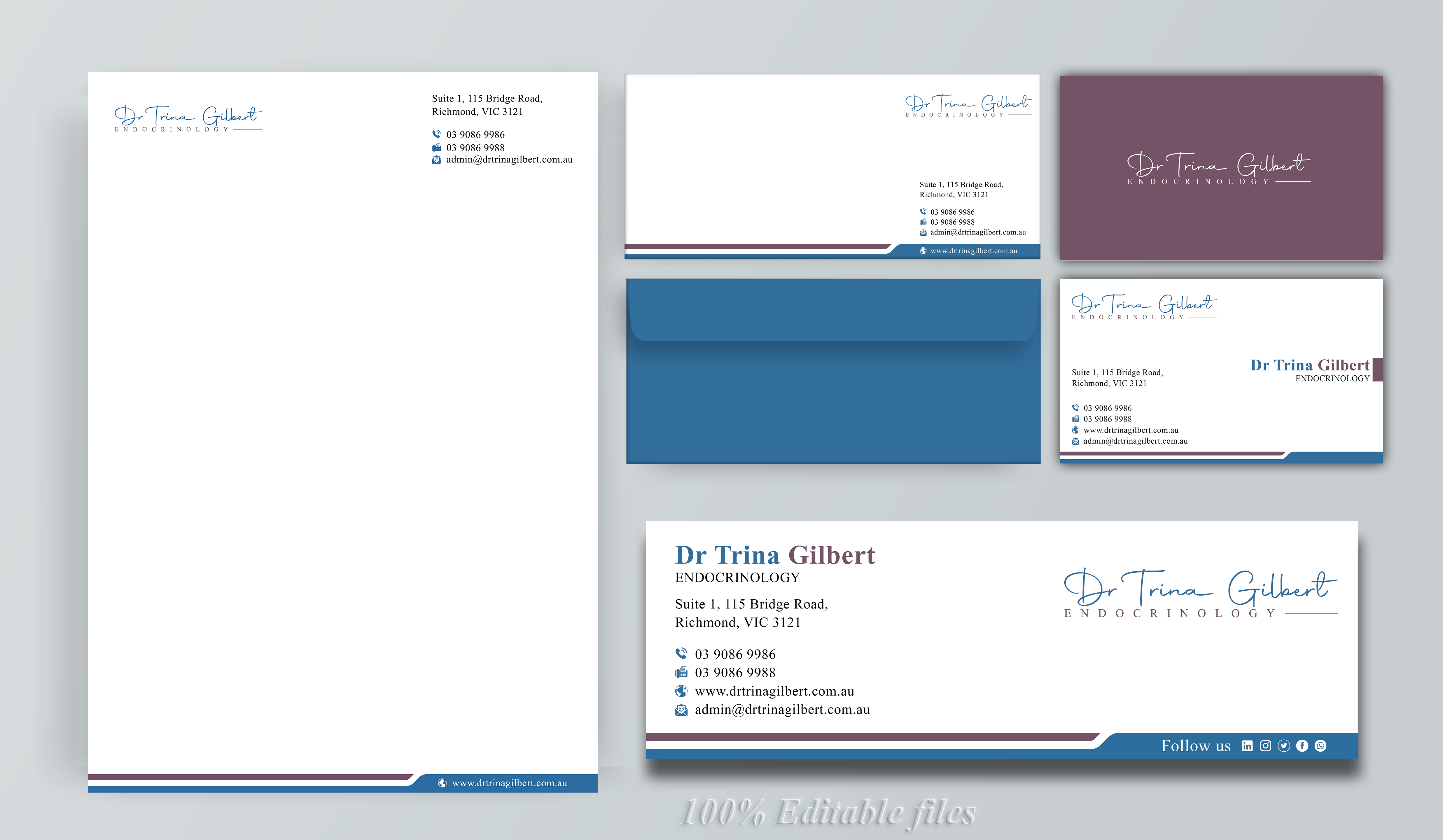 Stationery Design by DesignerShahadat for this project | Design #37231959