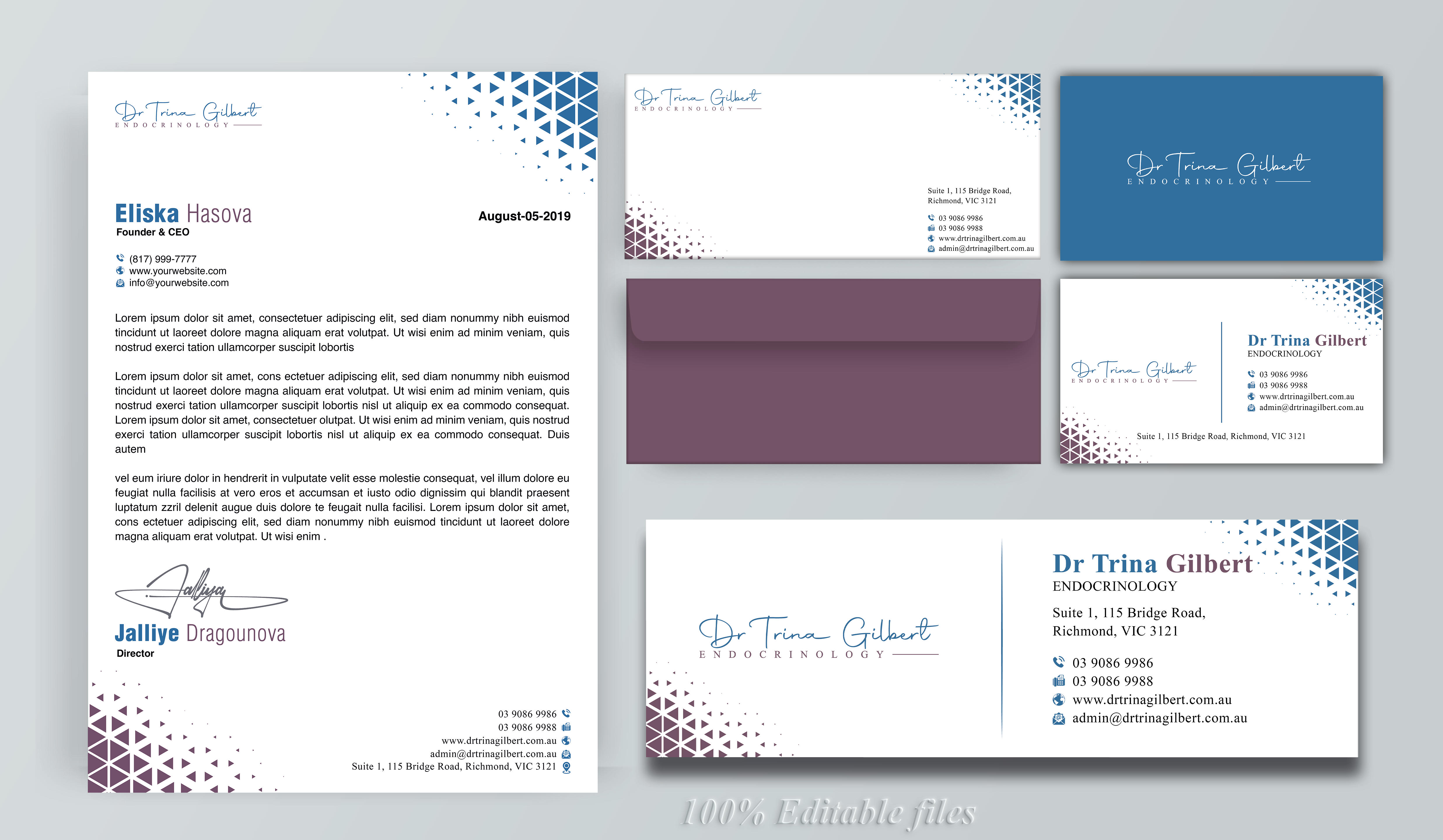 Stationery Design by DesignerShahadat for this project | Design #37234870