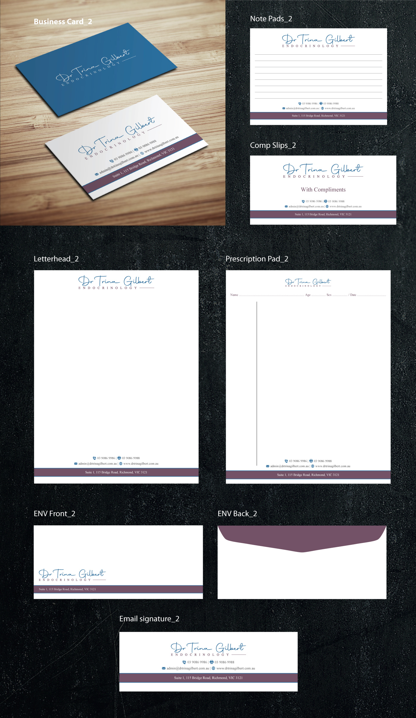 Stationery Design by Magic of Art for this project | Design #37237091