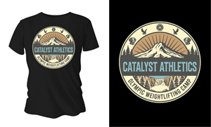 T-shirt Design by John Mark Arts for Catalyst Athletics | Design: #37233763