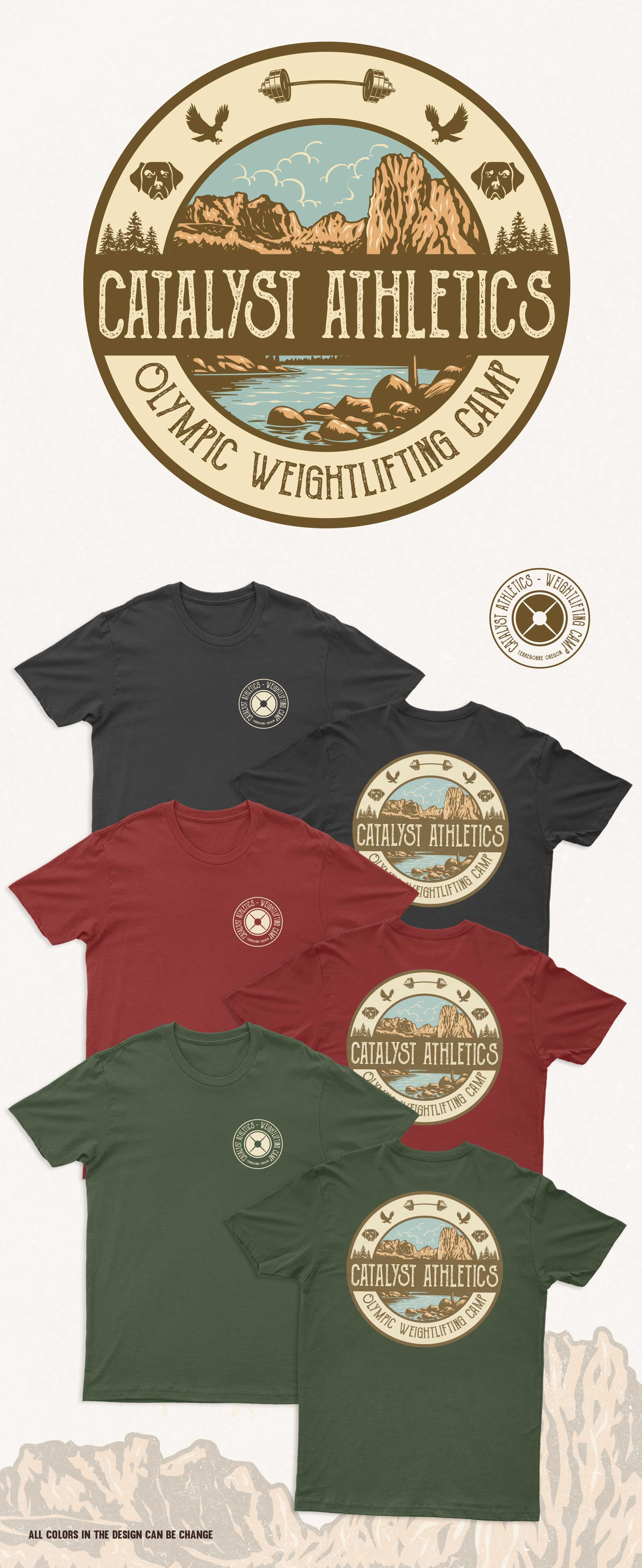 T-shirt Design by guprulsugiyanto for Catalyst Athletics | Design #37233813