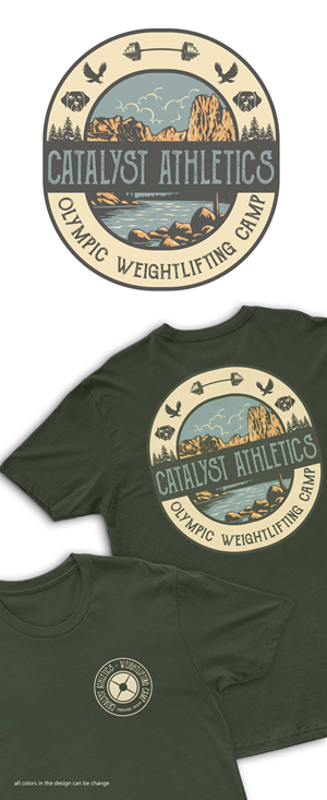 T-shirt Design by guprulsugiyanto for Catalyst Athletics | Design: #37233920