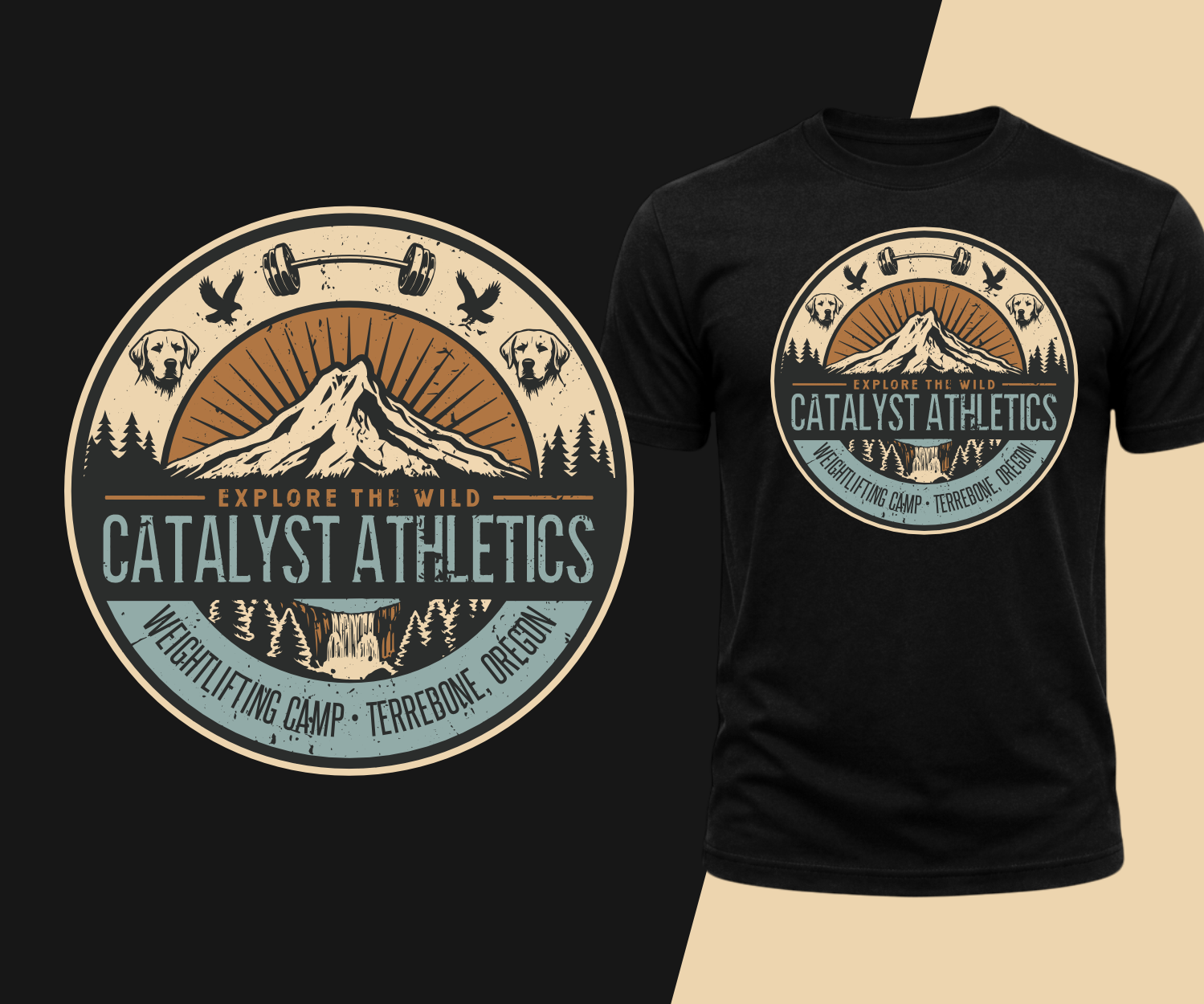 T-shirt Design by ThiagoB for Catalyst Athletics | Design #37233304