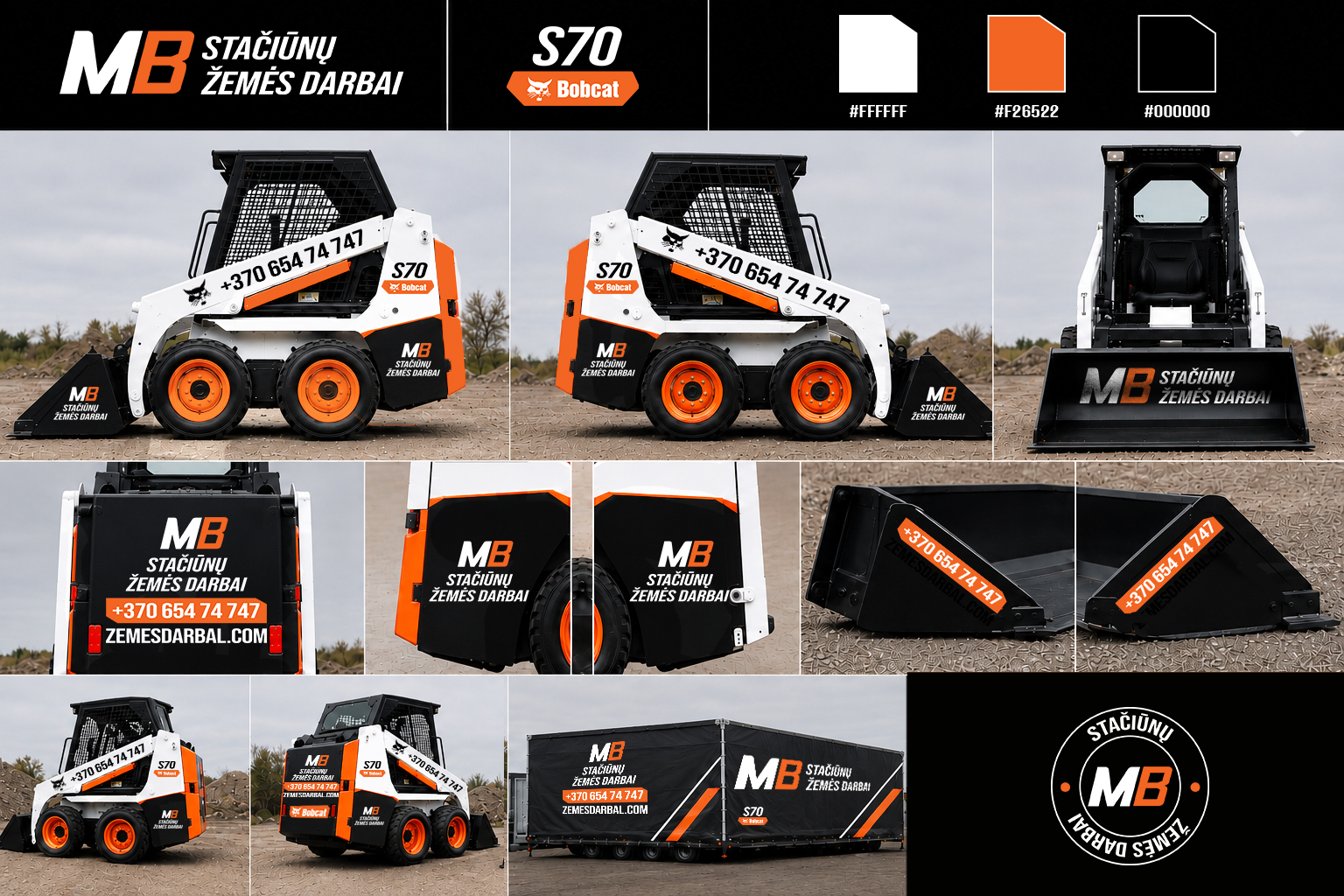 Design Graphique par Ali Hamza45 pour MB Staciunu žemes darbai | Design #37258987