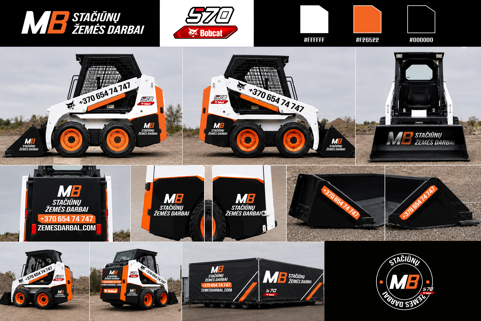 Design Graphique par Ali Hamza45 pour MB Staciunu žemes darbai | Design #37259934