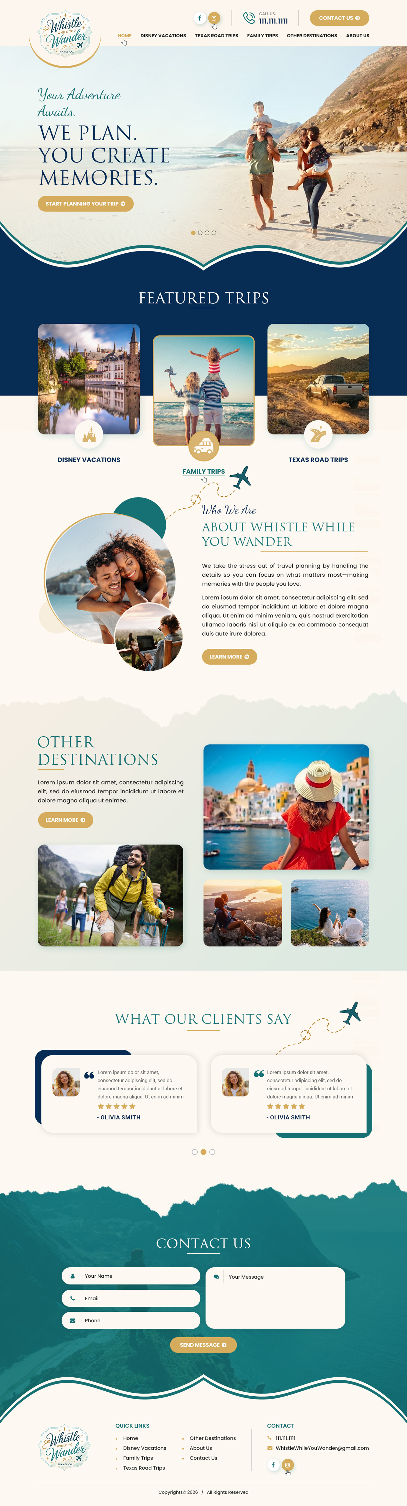 Web Design by Dreams Designs for this project | Design #37240673