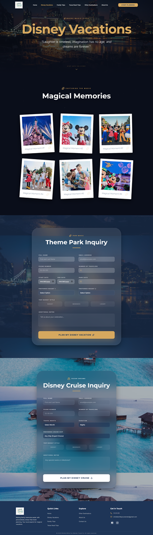Web Design by mmi404 for this project | Design: #37252801